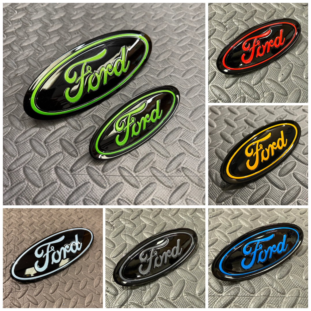 Genuine Ford Badges - Painted Finishes