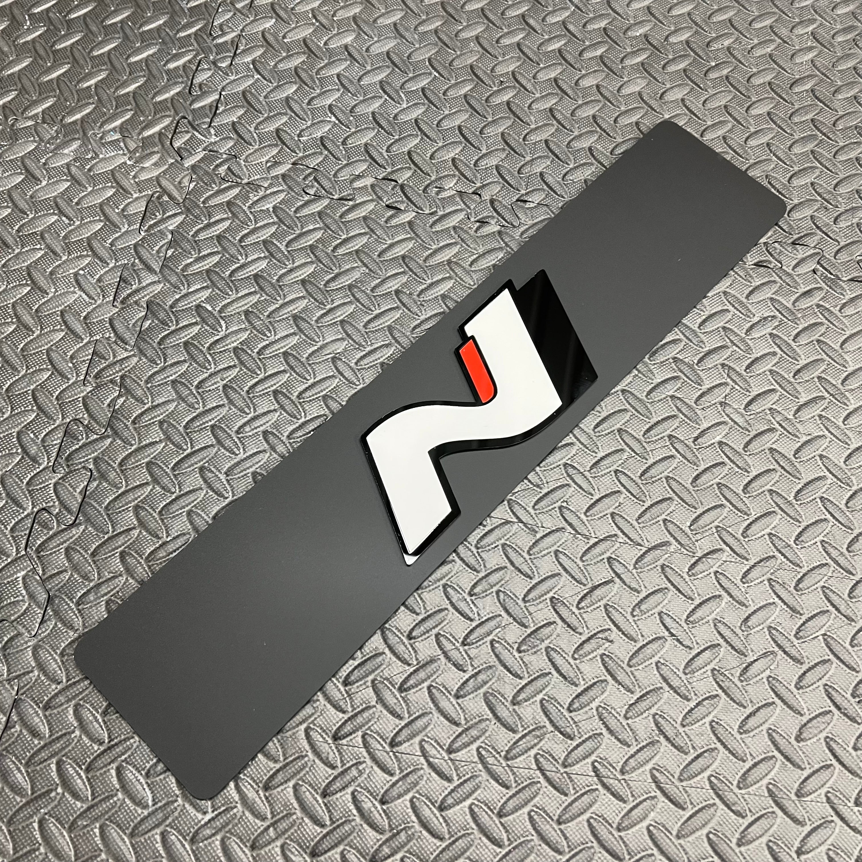 Hyundai N Vehicle Show Plate