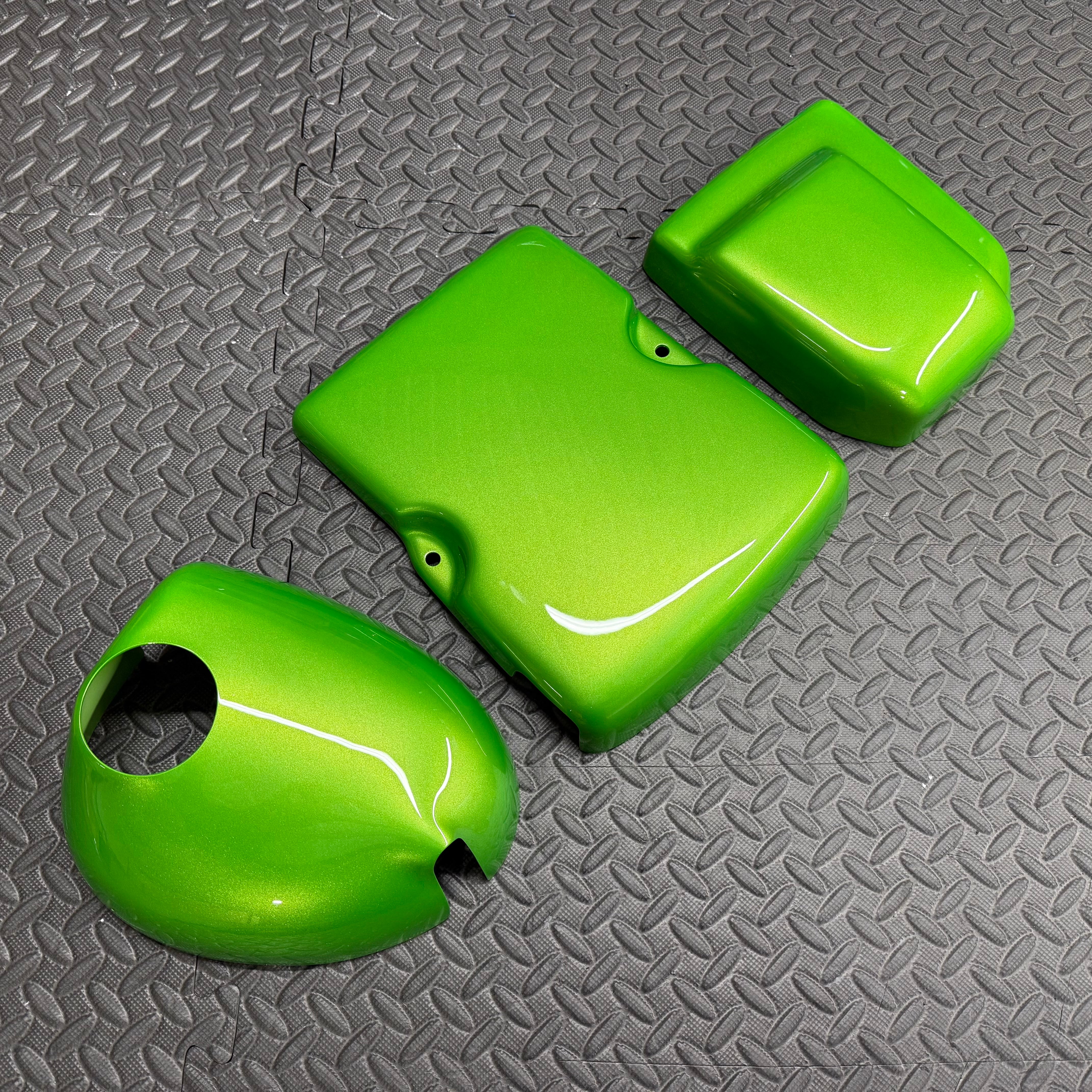 Engine Bay Dress Up Kit - Mk8/8.5 Fiesta / Mk2 Puma in Green