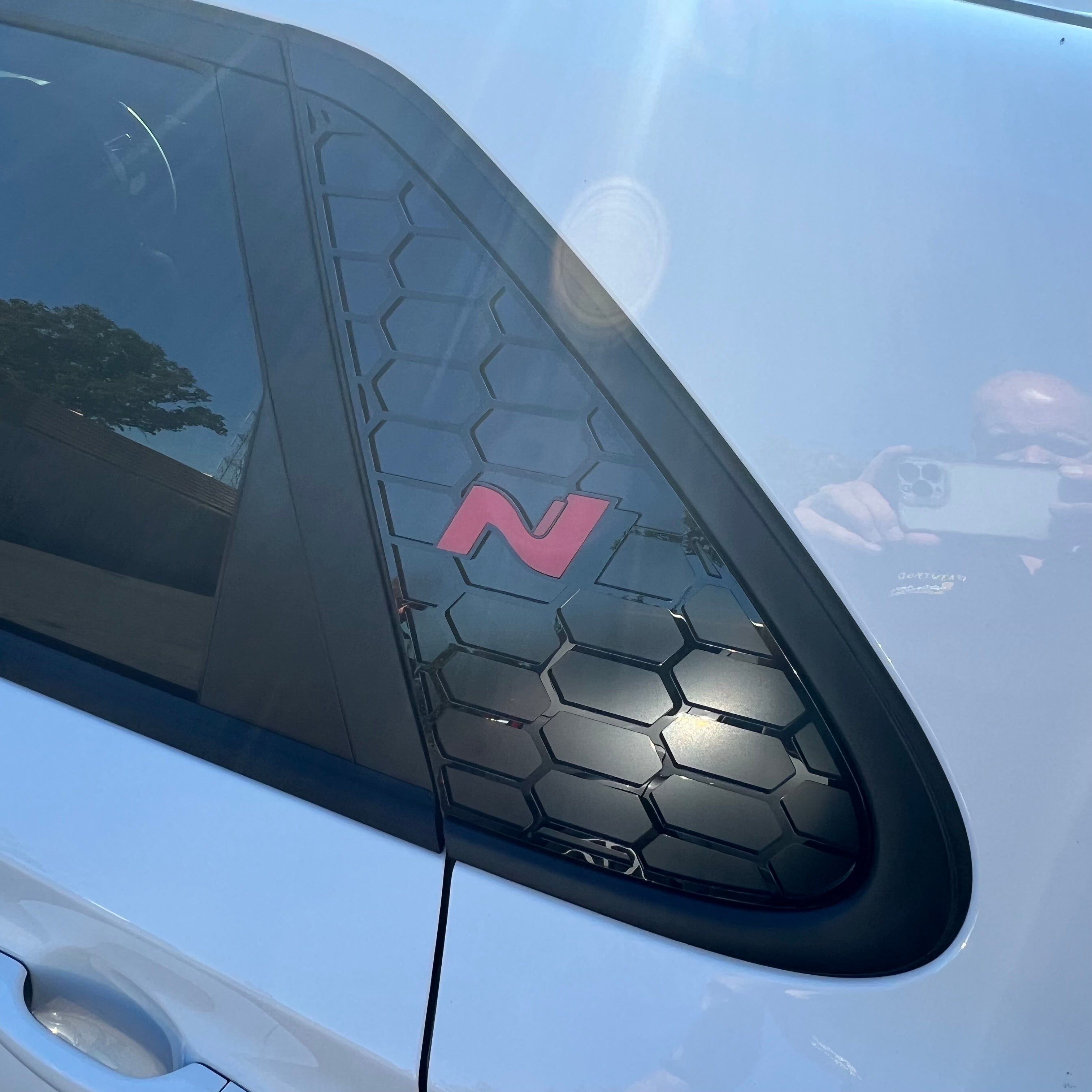 Hyundai i30 Schrägheck, Einsätze für hintere Seitenfenster (Paar)
