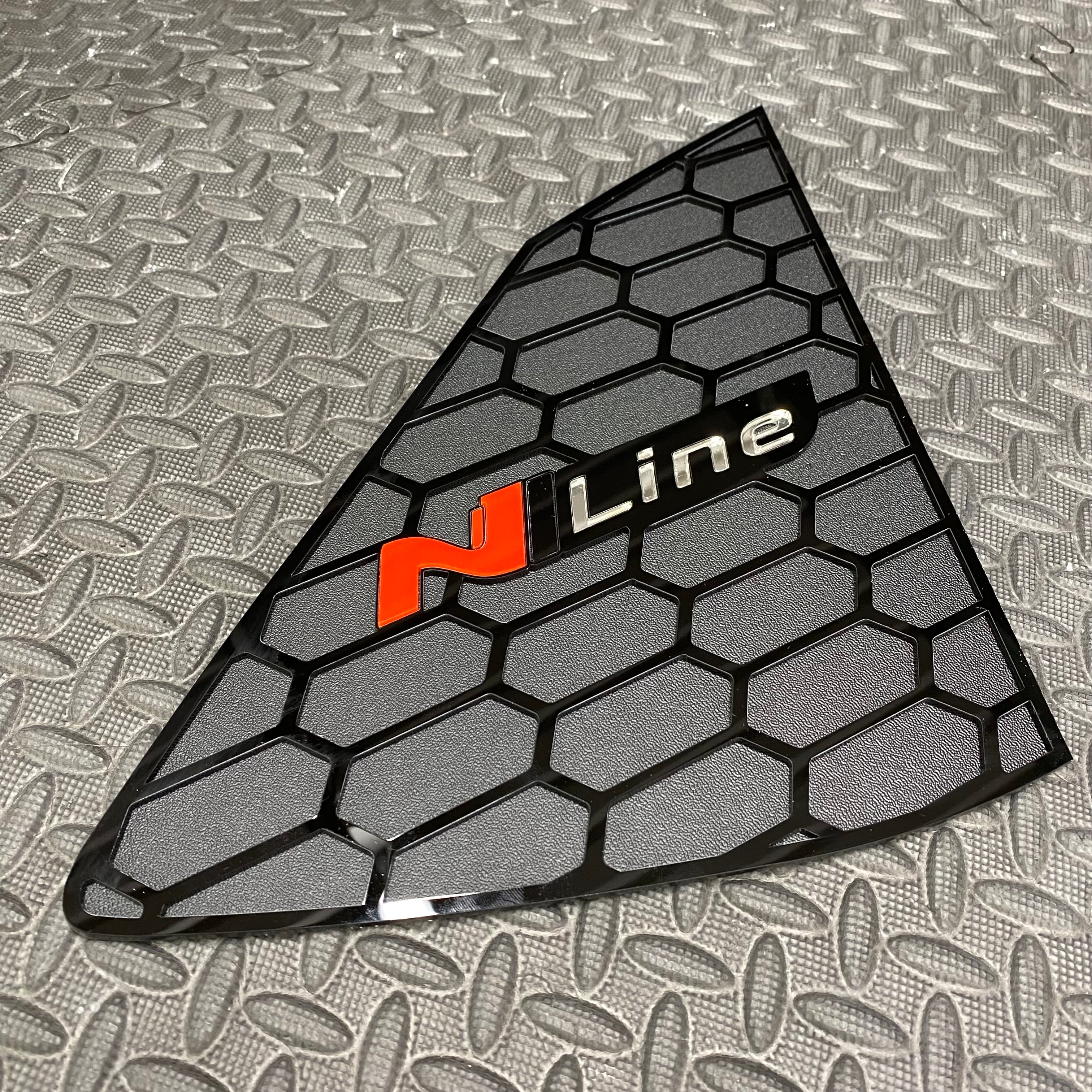 Hyundai i20 – Einsätze für hintere Seitenfenster (Paar)