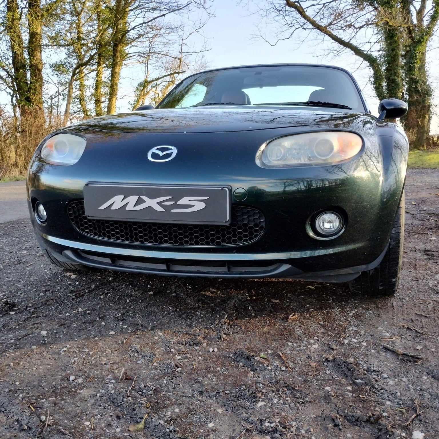 MX-5 Fahrzeug-Show-Kennzeichen (4D-Acryl)