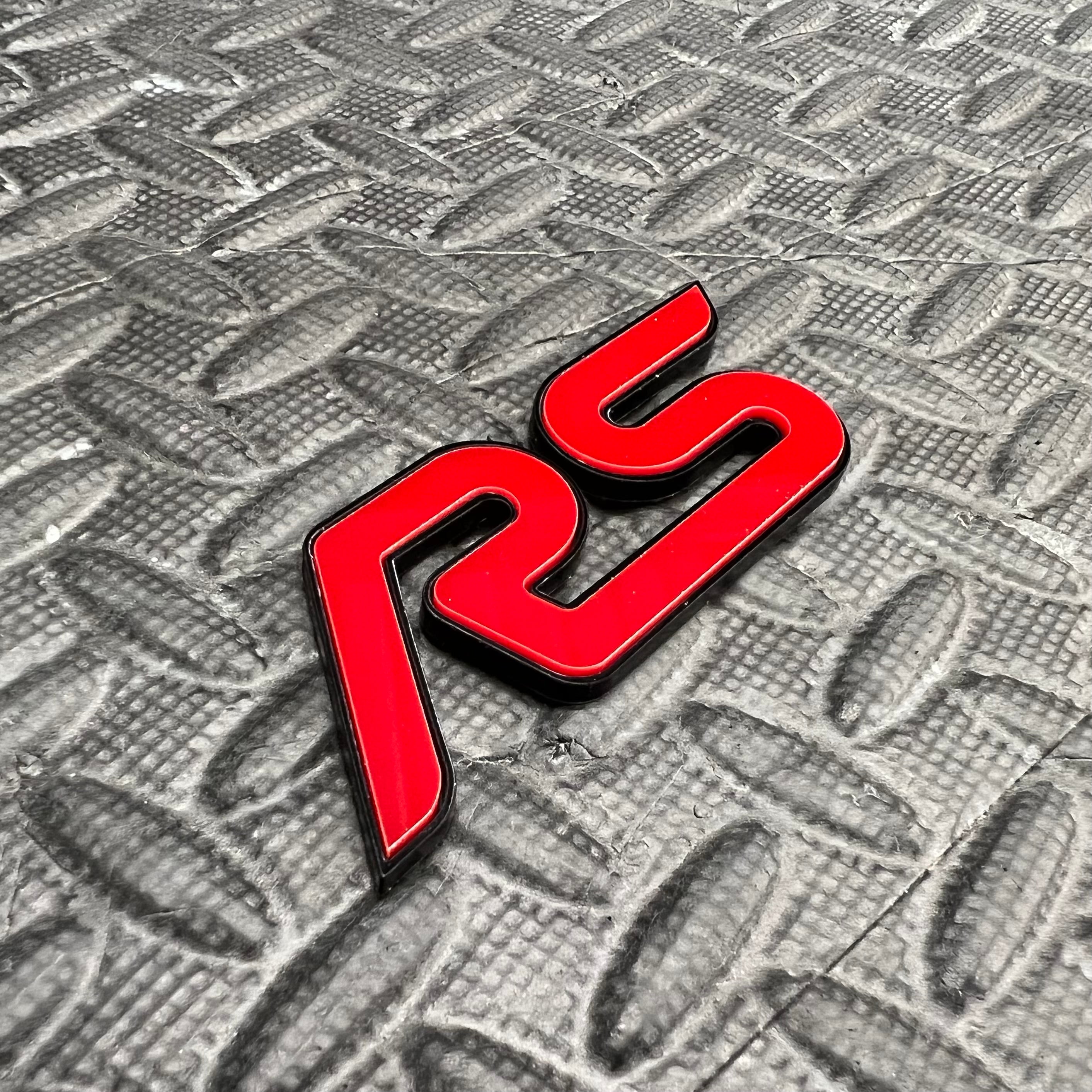 Proform Engine Cover Badge Plates With 3D Logo - Mk3.5 Focus RS