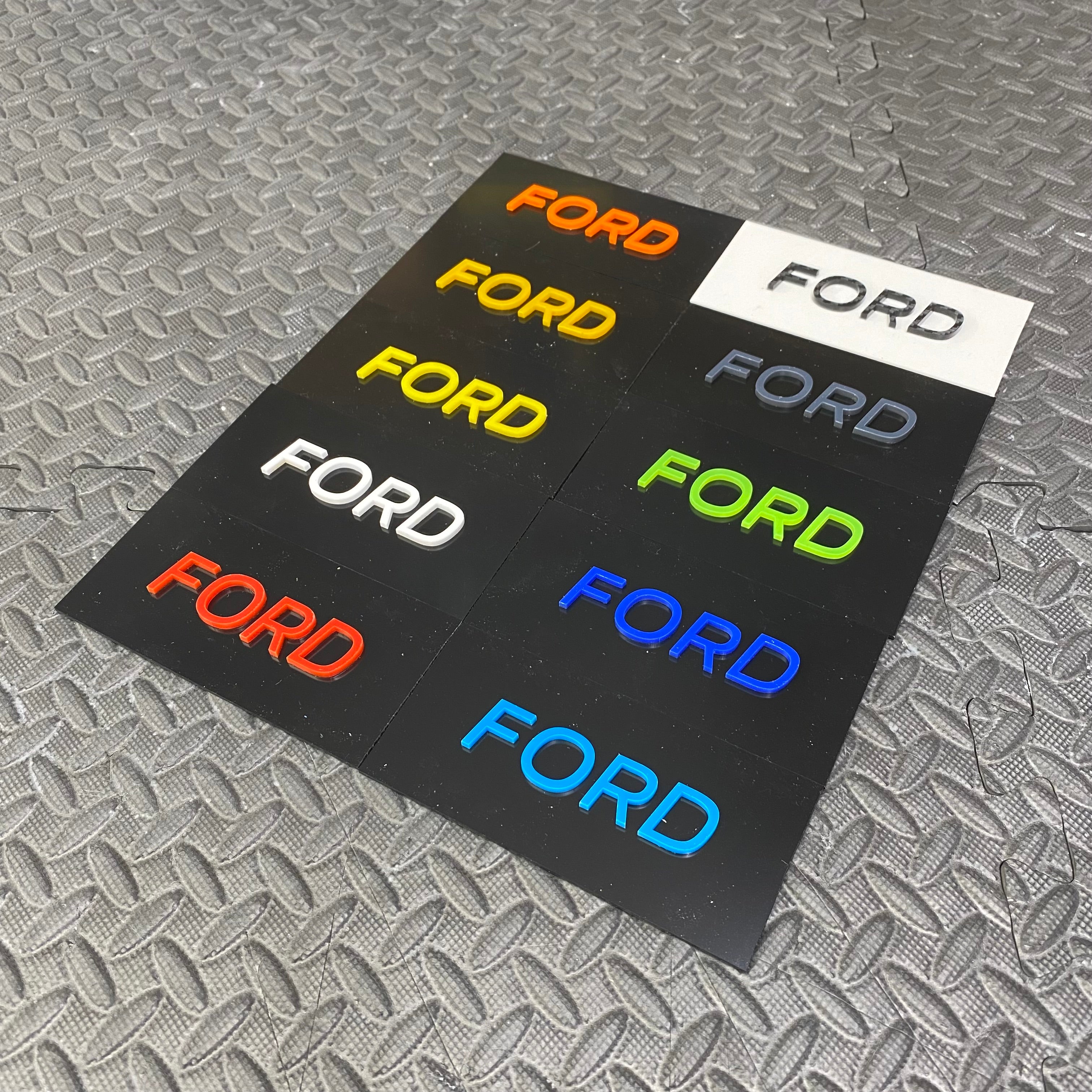 Ford Performance Vehicle Show Plates
