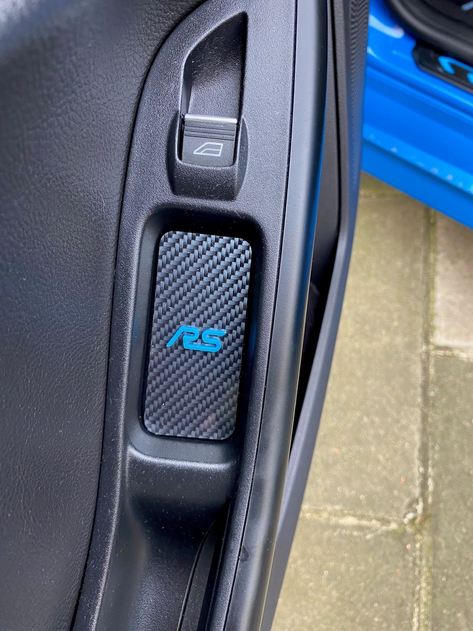 Mk3/3.5 Focus RS / ST Türgriffeinsätze (3D-Logo)