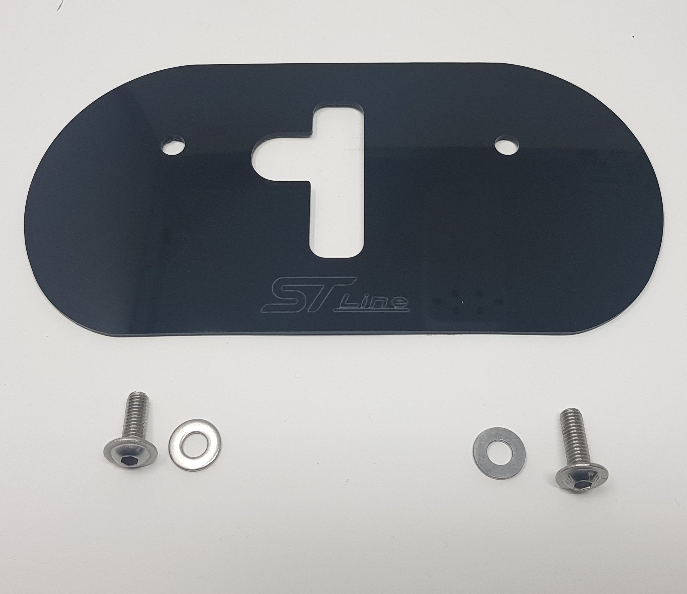 Engraved Proform Upper Bonnet Catch Plate - Mk7.5 Fiesta