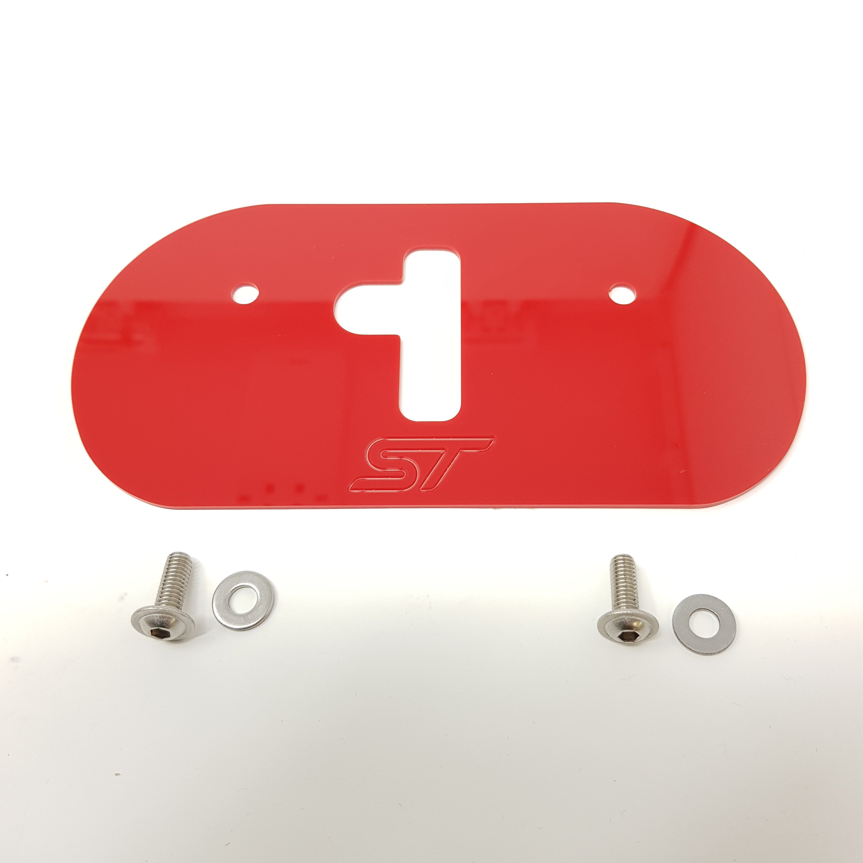 Engraved Proform Upper Bonnet Catch Plate - Mk7.5 Fiesta