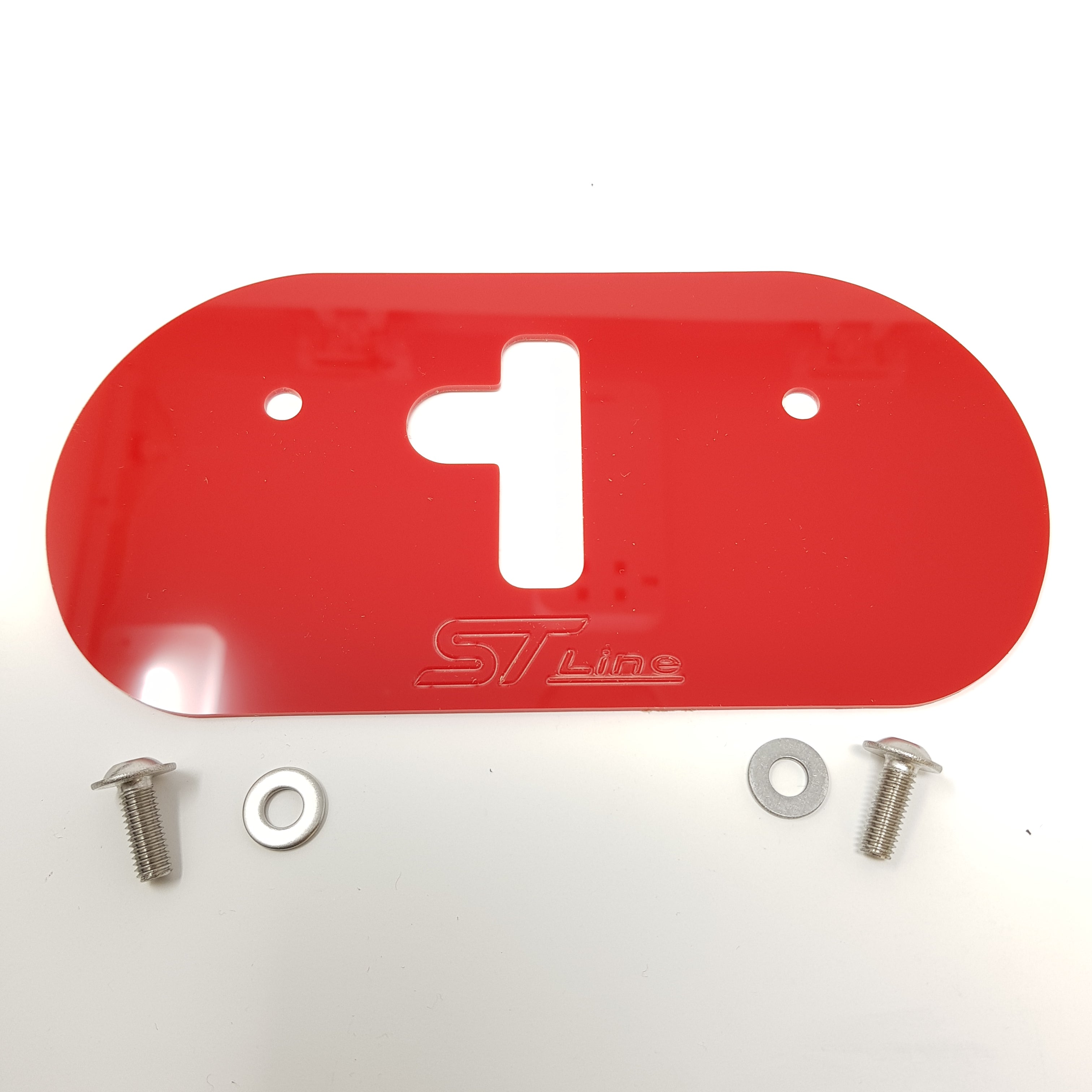 Engraved Proform Upper Bonnet Catch Plate - Mk7.5 Fiesta