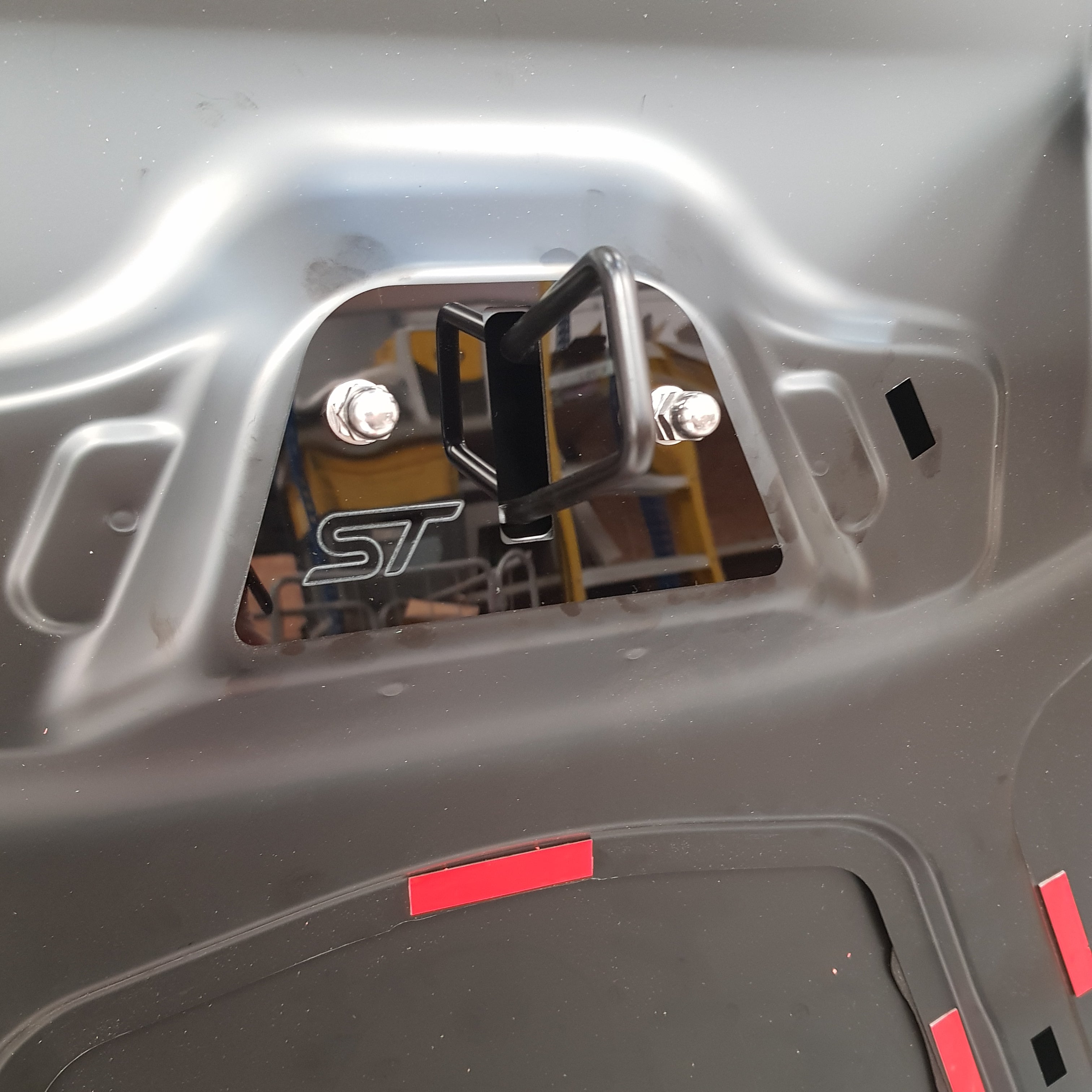 Proform Engraved Upper Bonnet Catch Plate Mk3/3.5 Focus