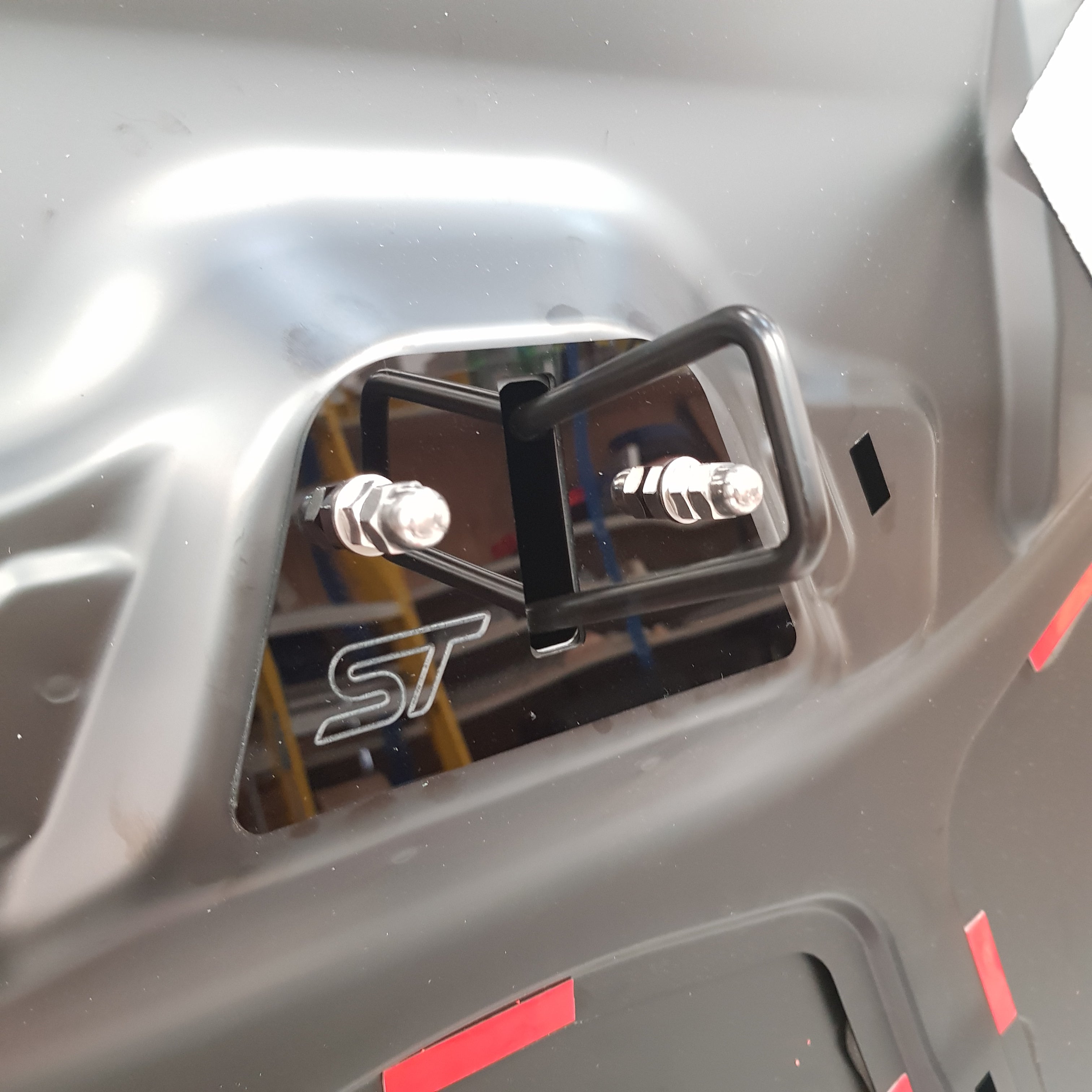 Proform Engraved Upper Bonnet Catch Plate Mk3/3.5 Focus