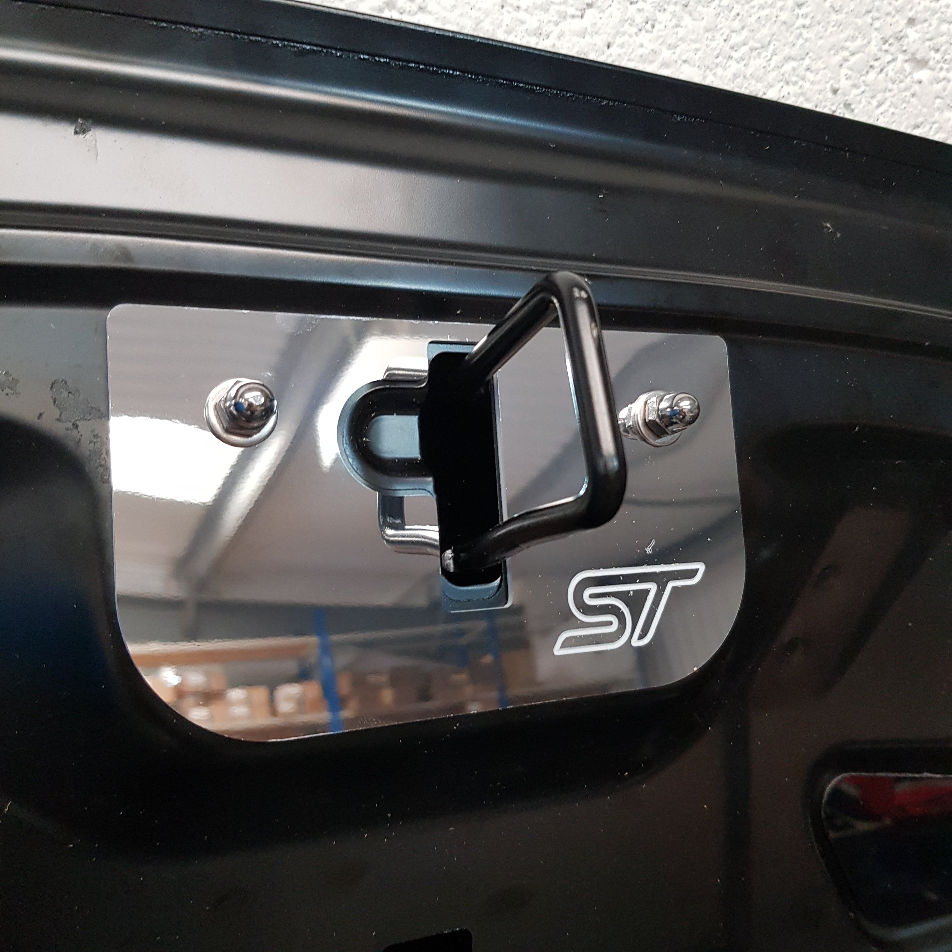 Ausverkauf - Proform gravierte obere Motorhaubenverriegelungsplatte - Mk8 Fiesta