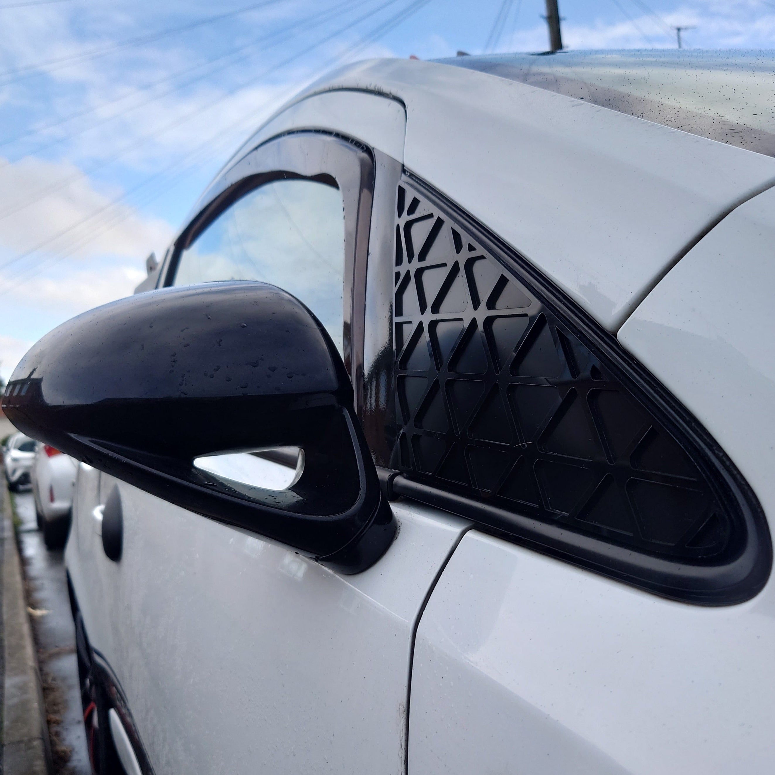 Vauxhall / Opel Corsa D / E (inc VXR OPC) Front Quarter Window Inserts (Pair)