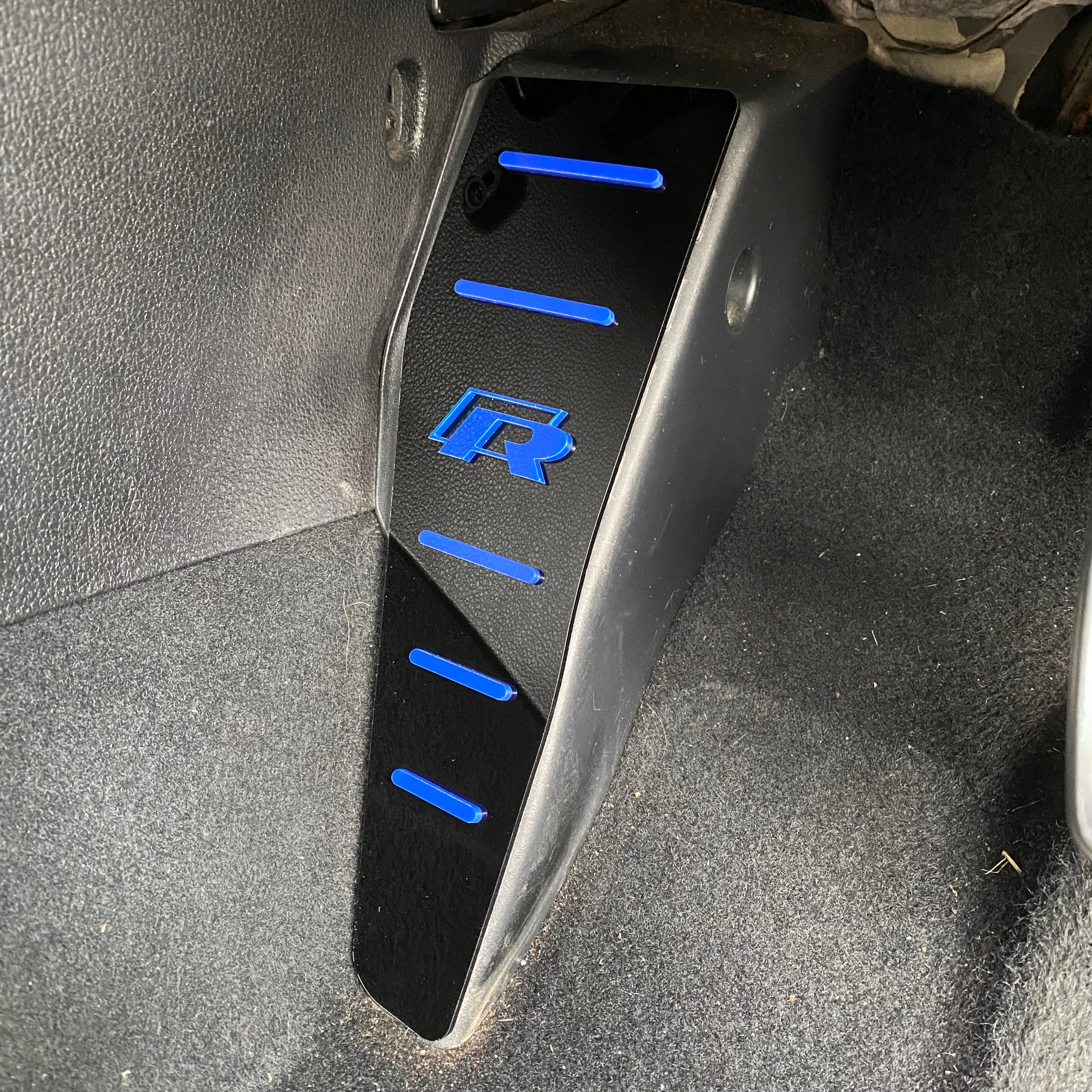 Mk7/7.5 Golf GTI / R (Automatik) Totpedal / Fußstützenplatte (4D Acryl)