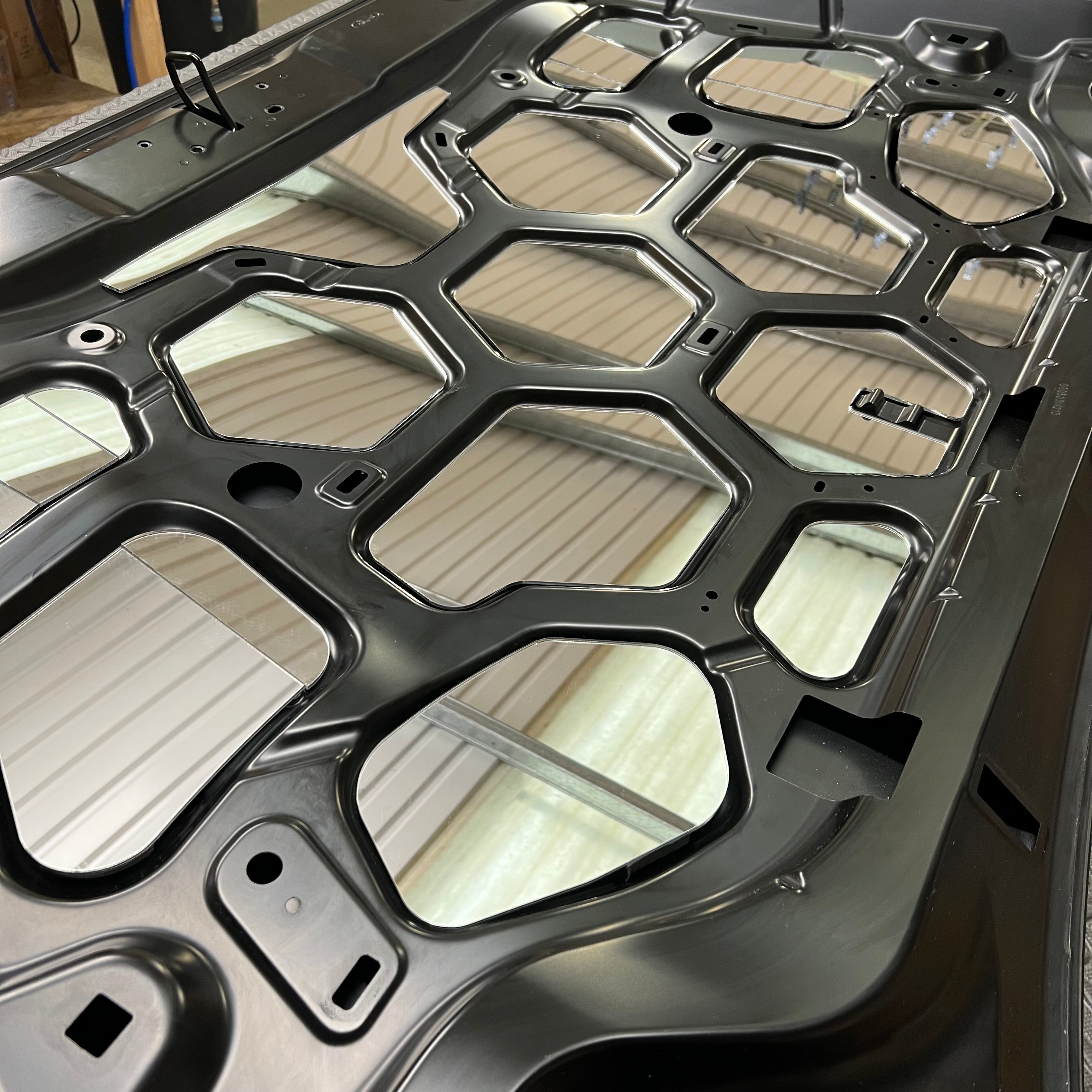Proform Under Bonnet Panels / Plates - Mk4 Focus - Silver Chrome Plastic