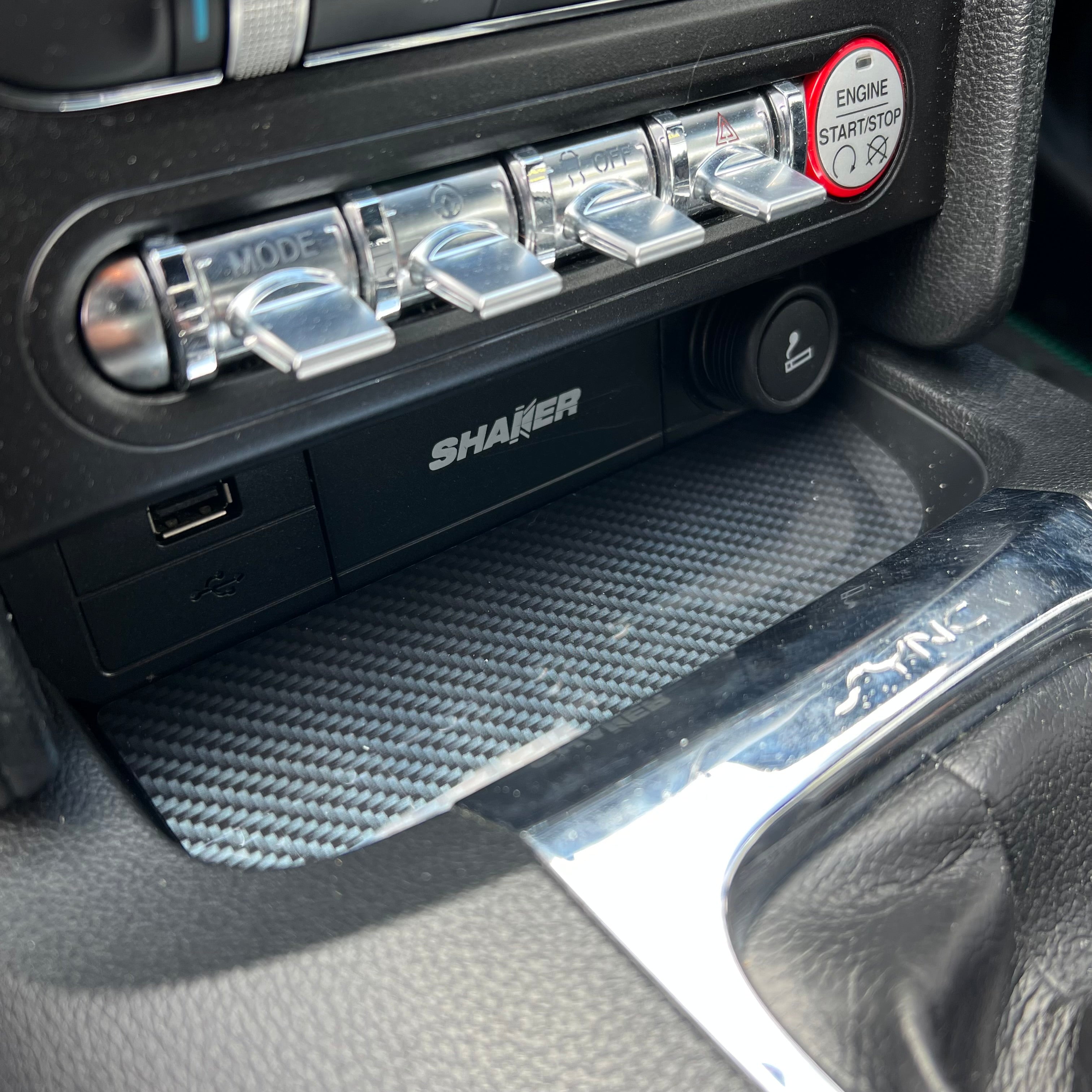 Mustang (6th Generation) Centre Console Insert