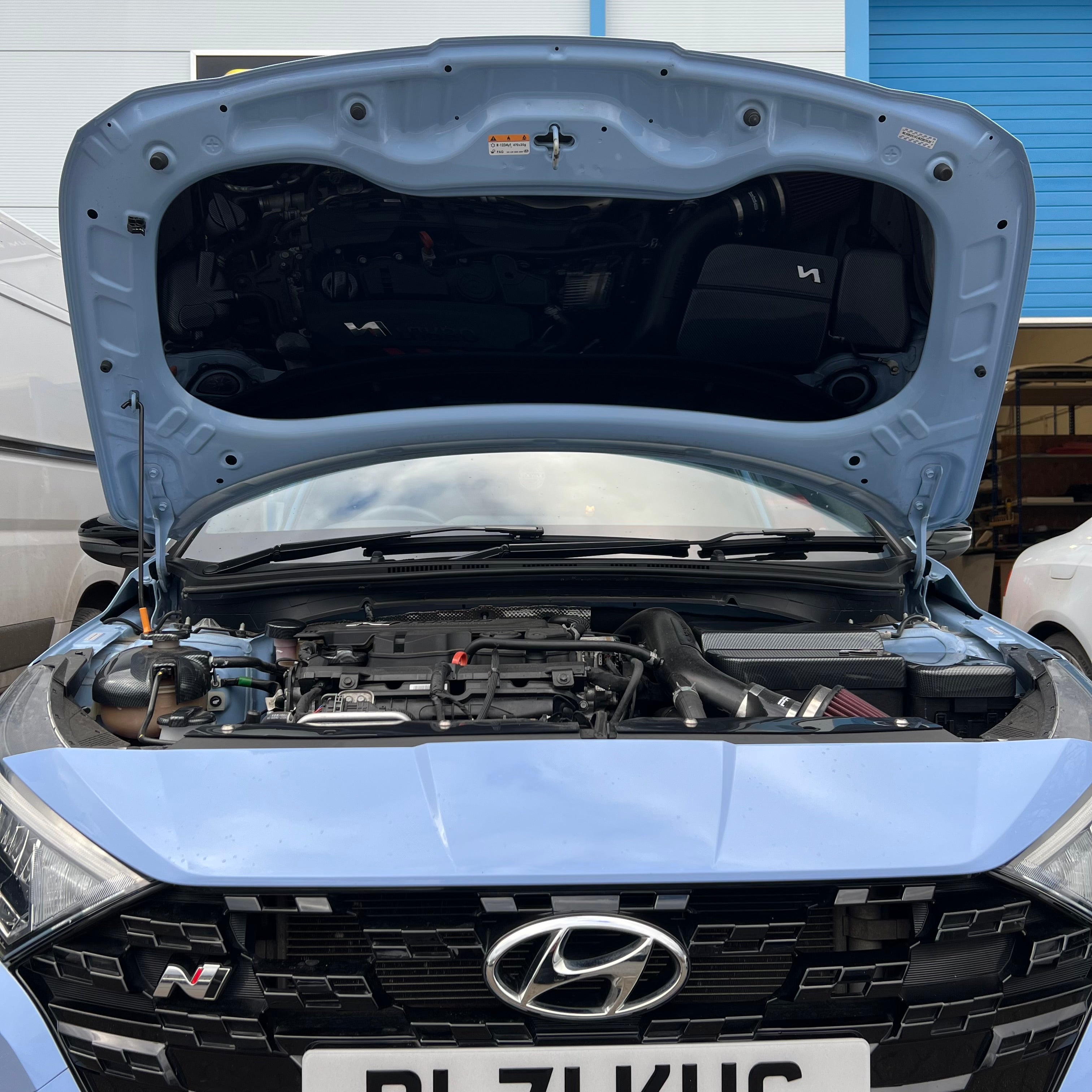 Panneau/plaque sous capot Proform - Hyundai i20N
