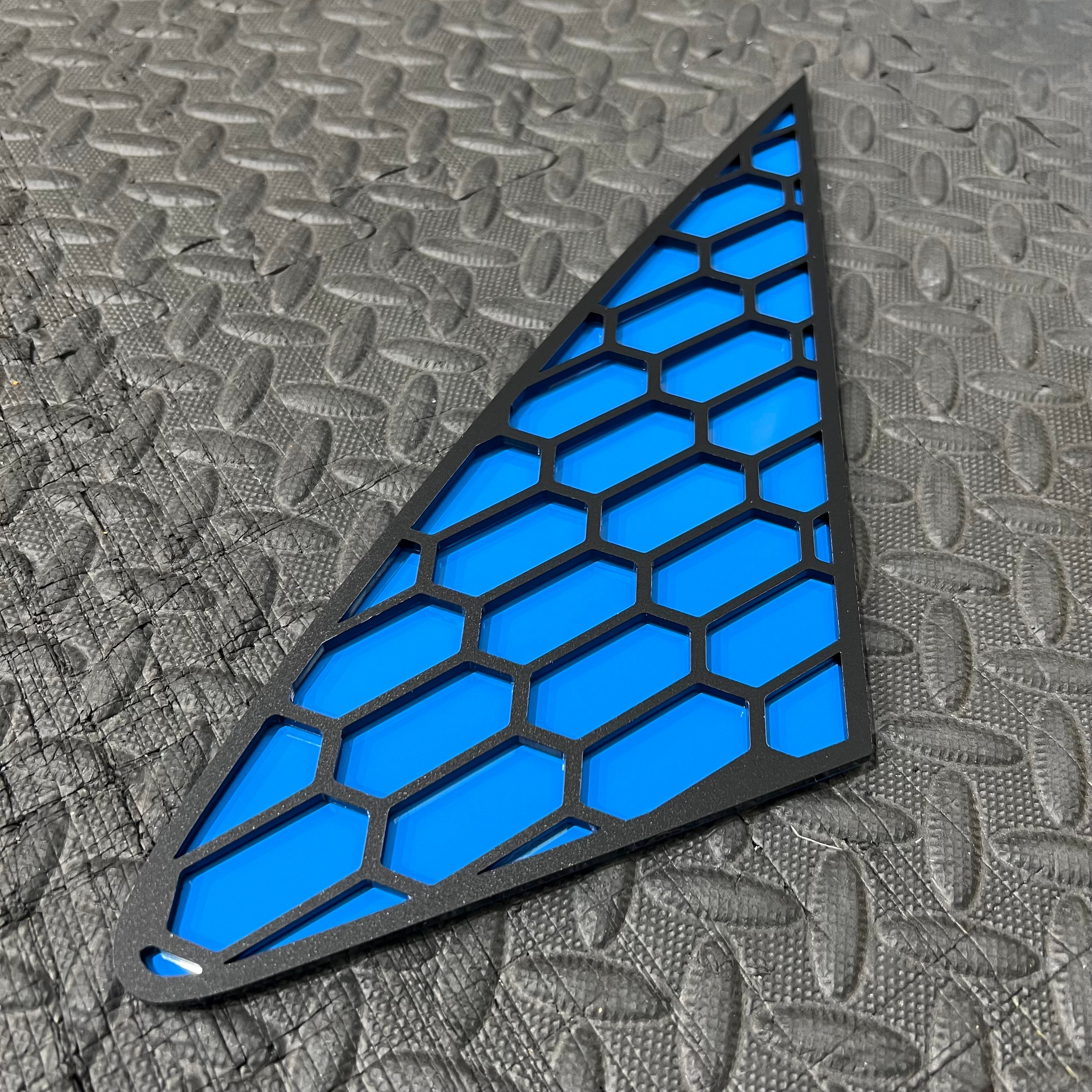 Mk2/2.5 Puma Acrylic Rear Window Inserts (Pair) (Painted Finishes)