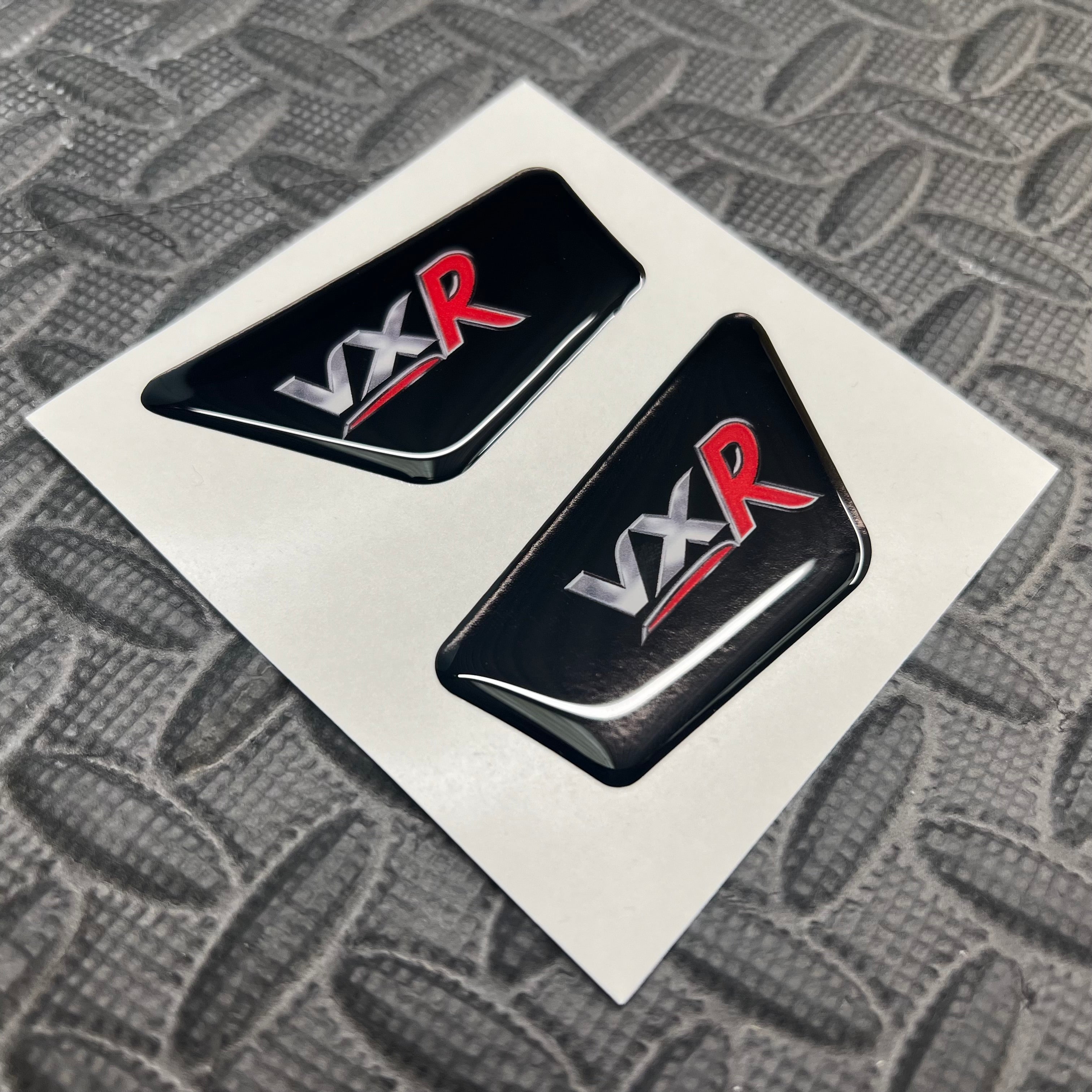 Badges en gel pour poignées de porte Vauxhall Astra J / Opel VXR