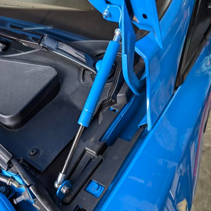 Mk3/3.5 Focus Gas Strut Bonnet Lifters inc ST and RS (Painted)