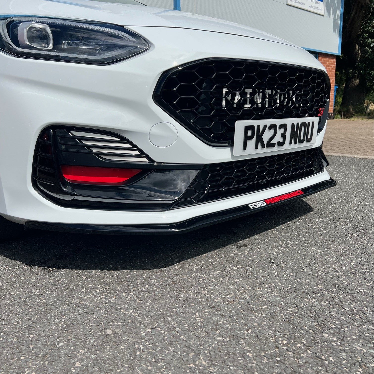 Ford Performance Acryl 4D Schriftzug