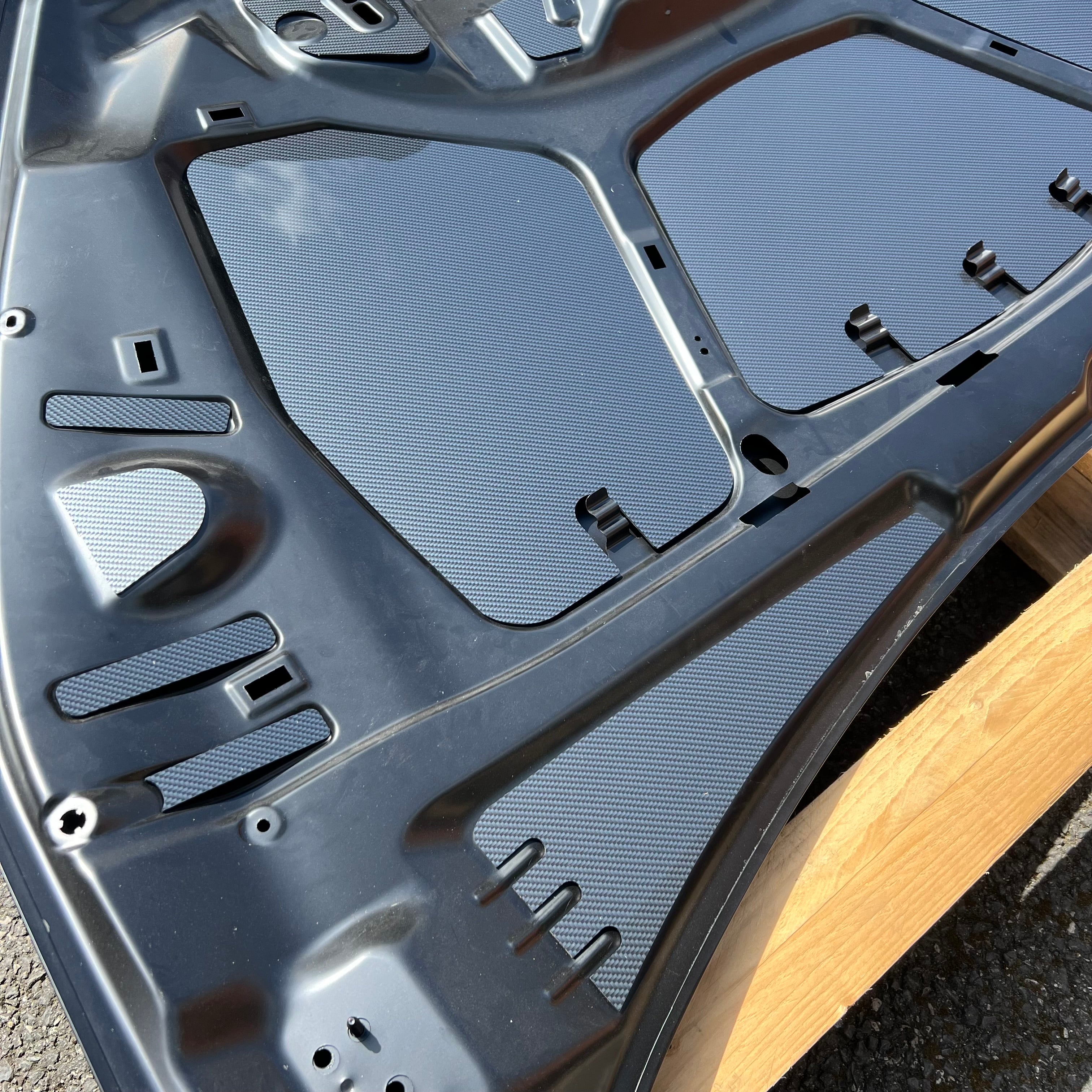 Proform Under Bonnet Panels & Finishing Plate Set (Carbon Effect Plastic Finish) - Mk3.5 Focus