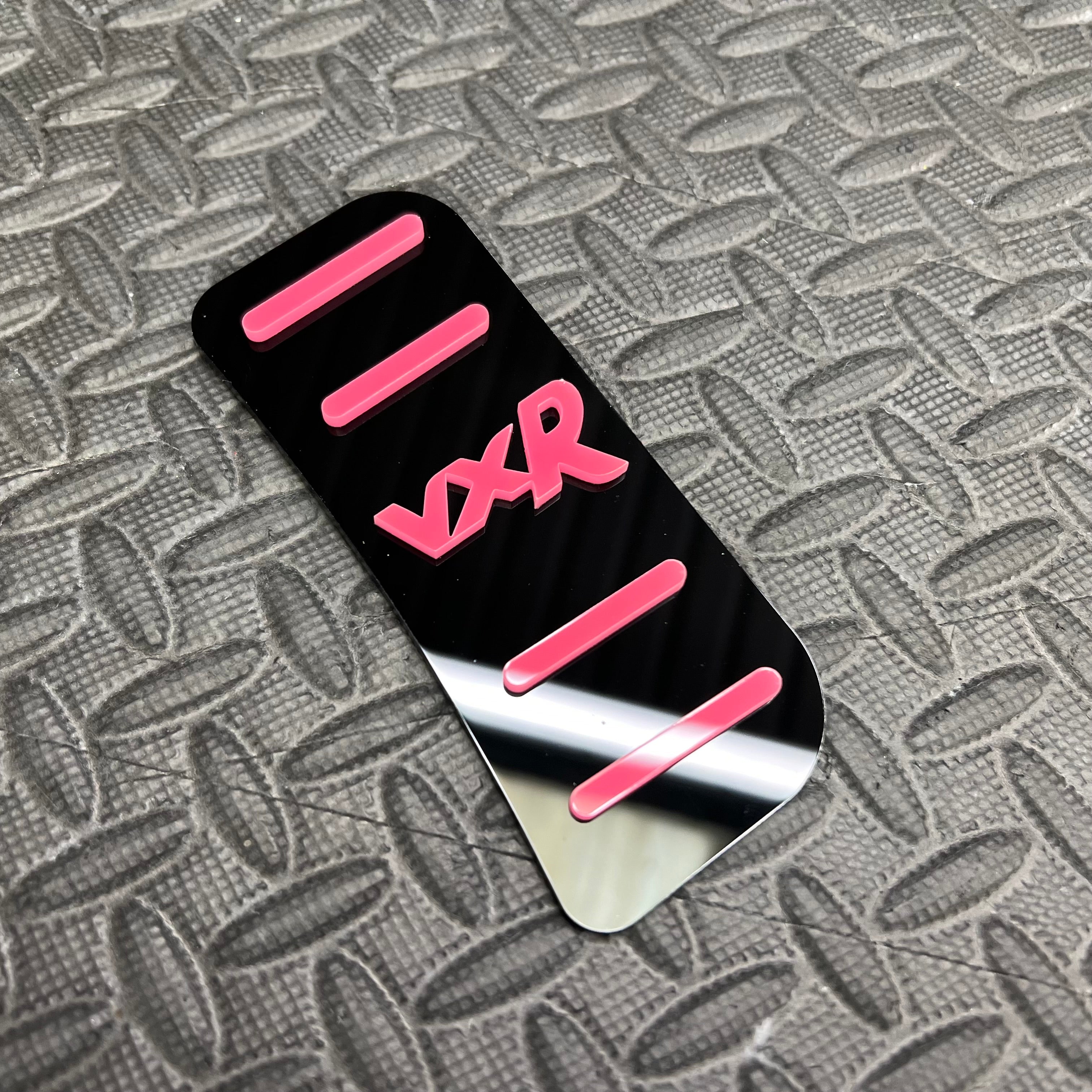 Plaque de repose-pieds/pédale morte - Opel Corsa D VXR (acrylique 4D)