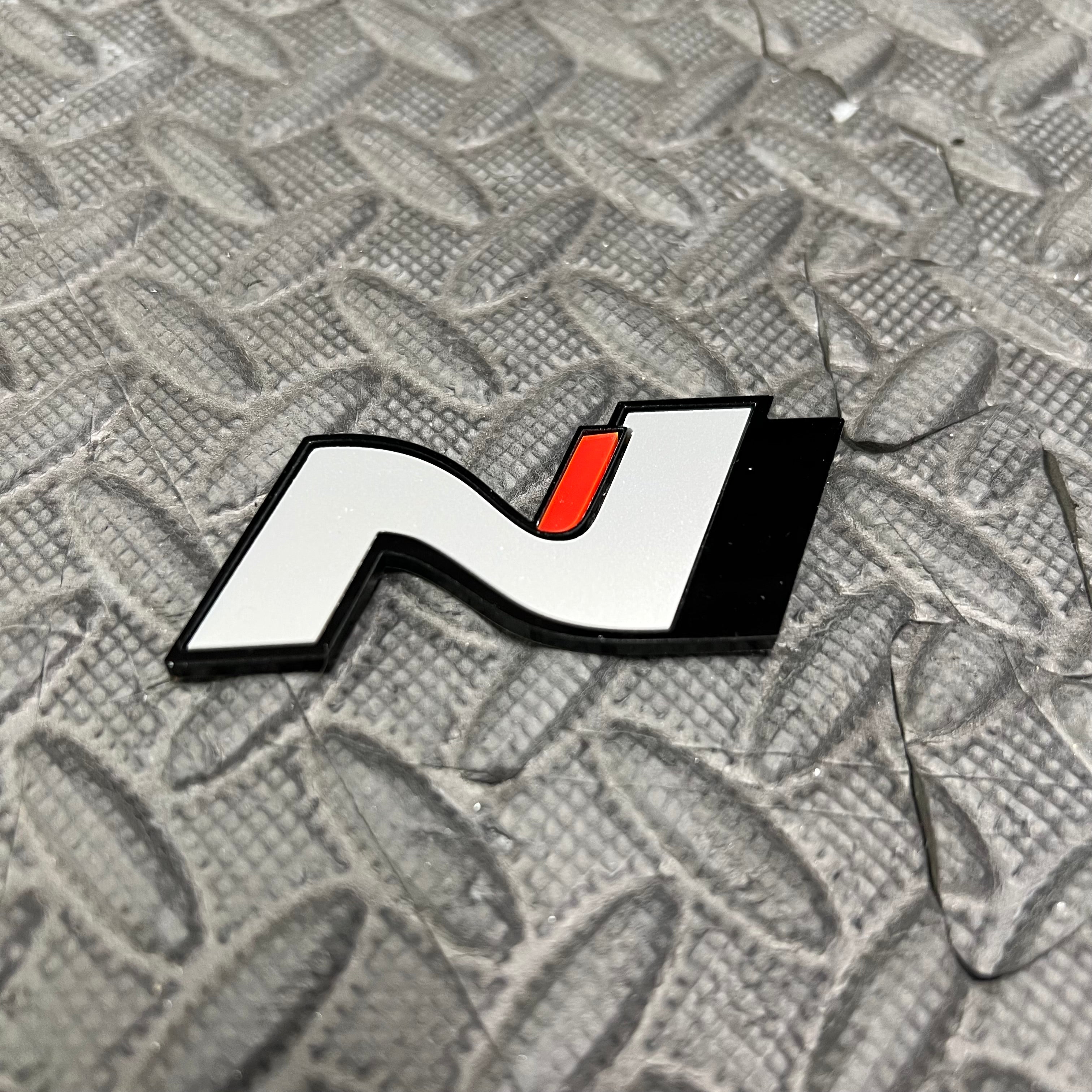 Hyundai N Acryl-Emblemschild