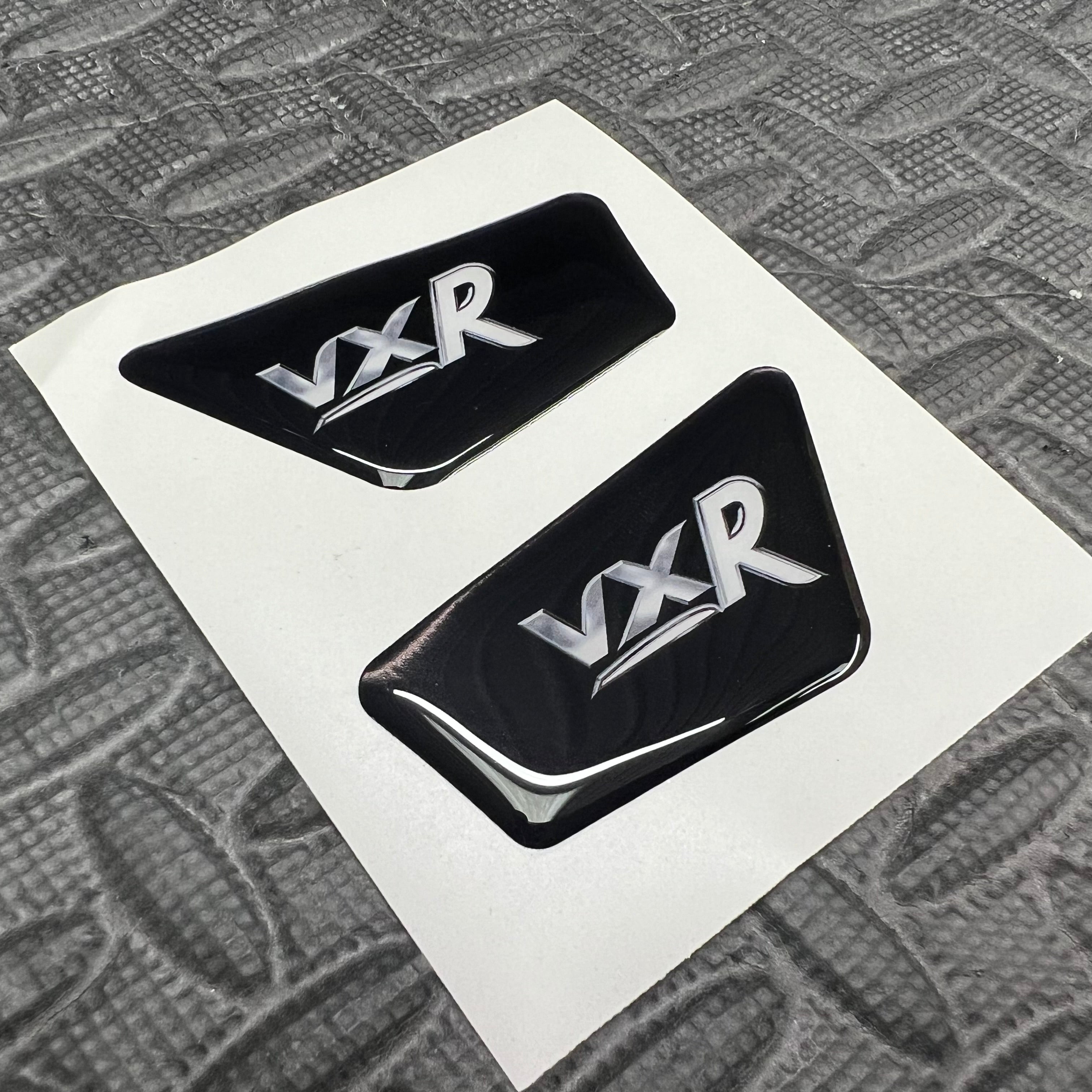 Badges en gel pour poignées de porte Vauxhall Astra J / Opel VXR