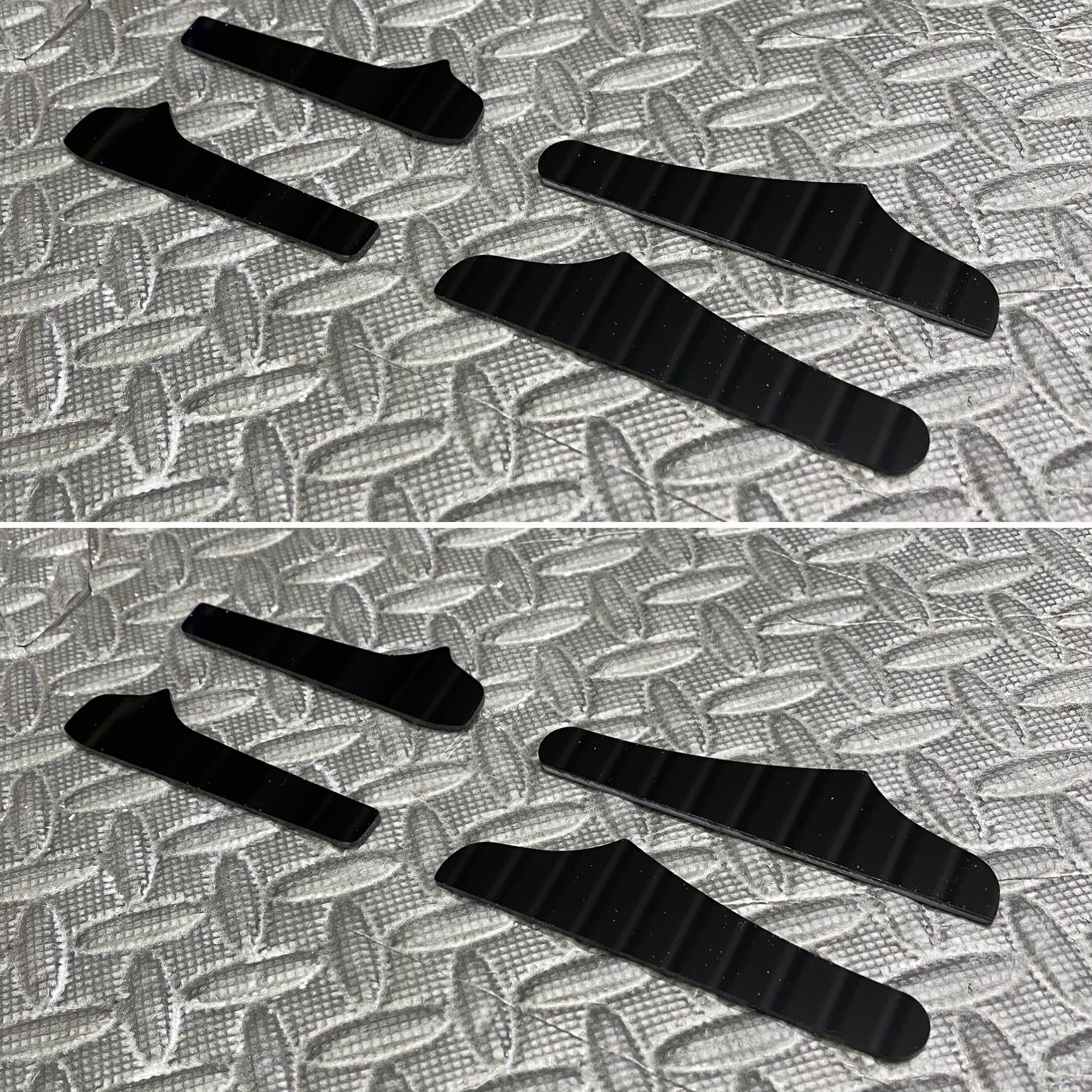 Ensemble de plaques de protection d'extension de jupe latérale pour Fiesta MK7.5