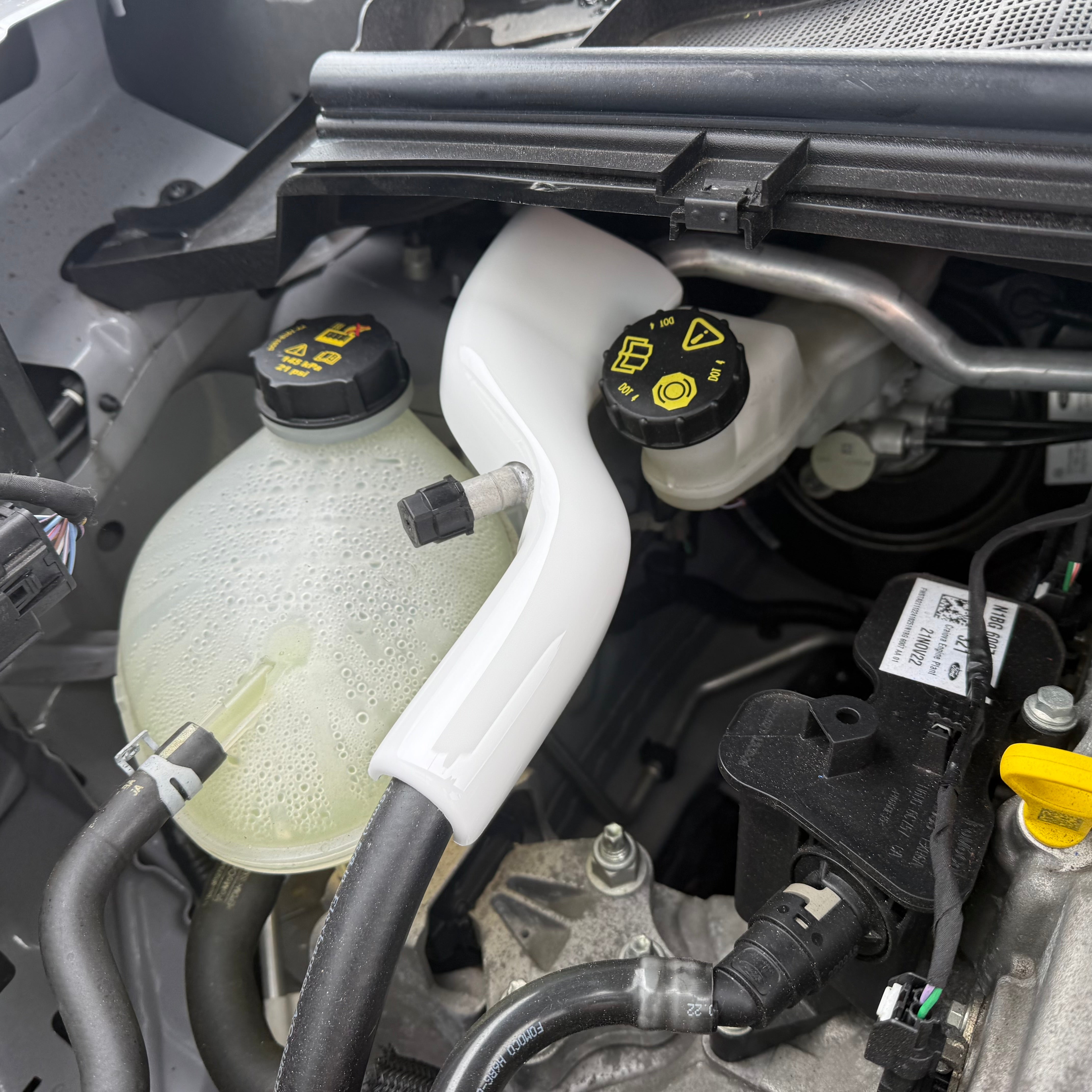 Proform Rear Air Conditioning (A/C) Cover - Mk8/8.5 Fiesta & Mk2/2.5 Puma ST-Line, Mk2/2.5 Puma ST 1.0 MHEV (Plastic Finishes)