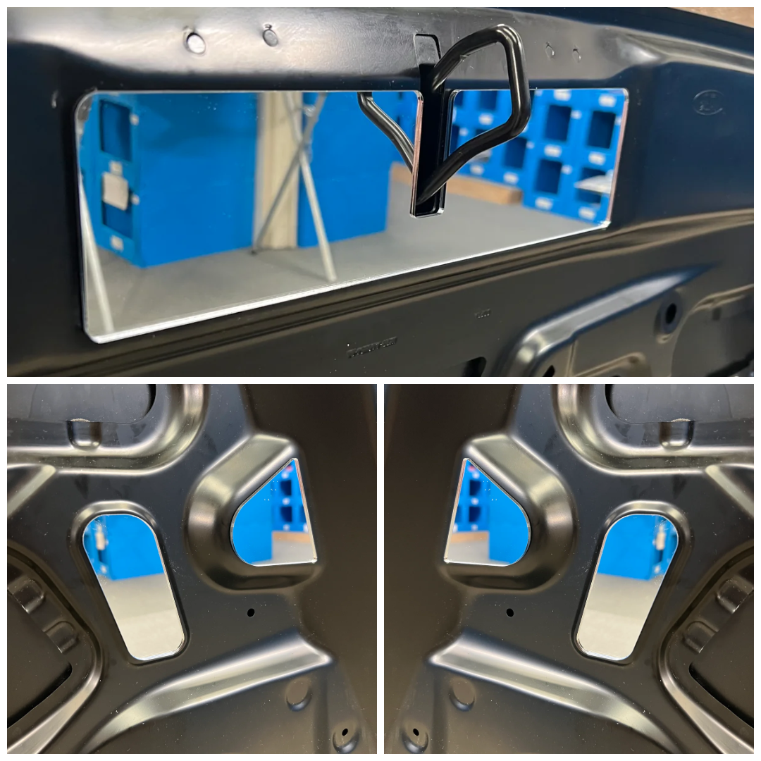 Proform Under Bonnet Finishing Plate Set - Mk4 Focus