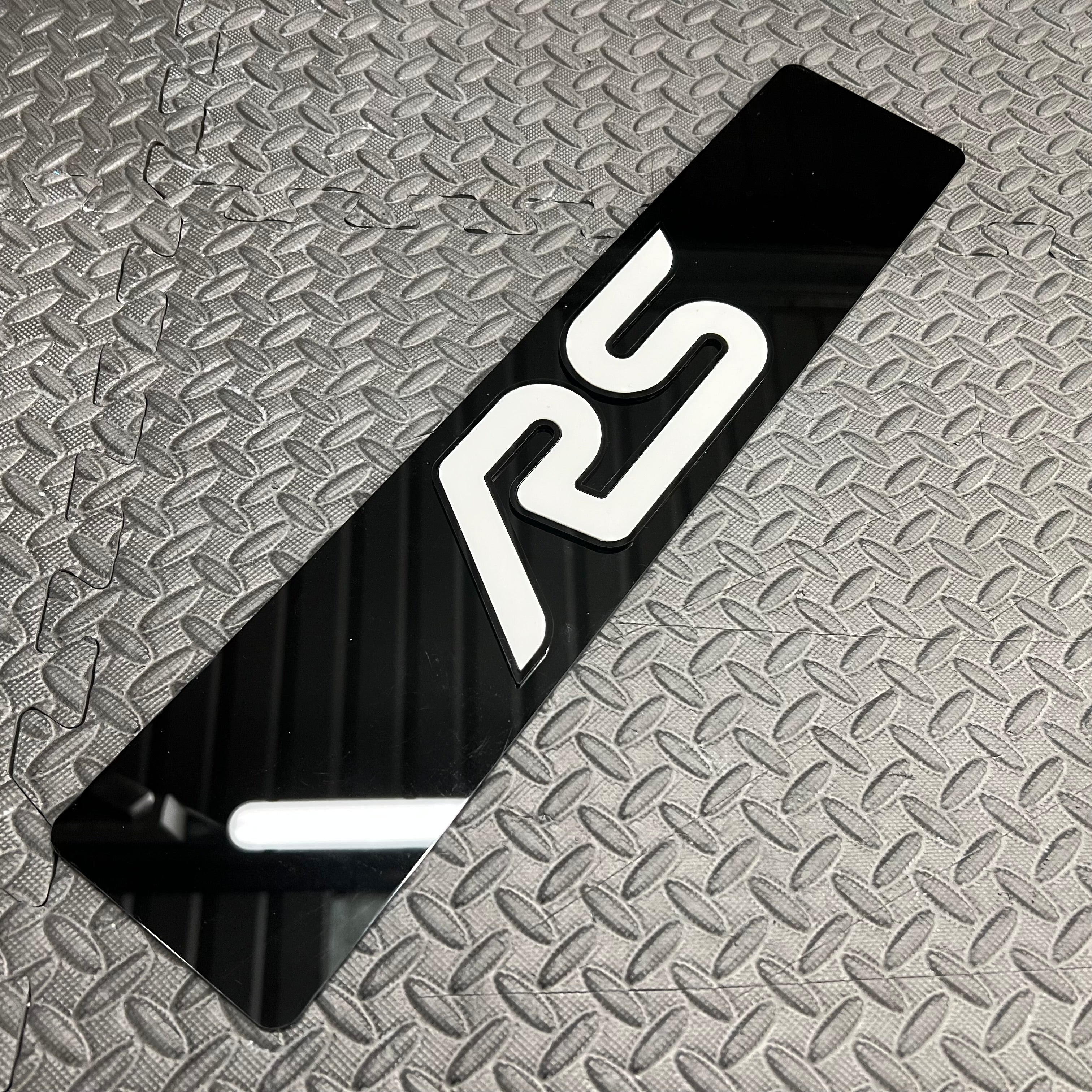 RS-Fahrzeug-Show-Kennzeichen (4D-Acryl)