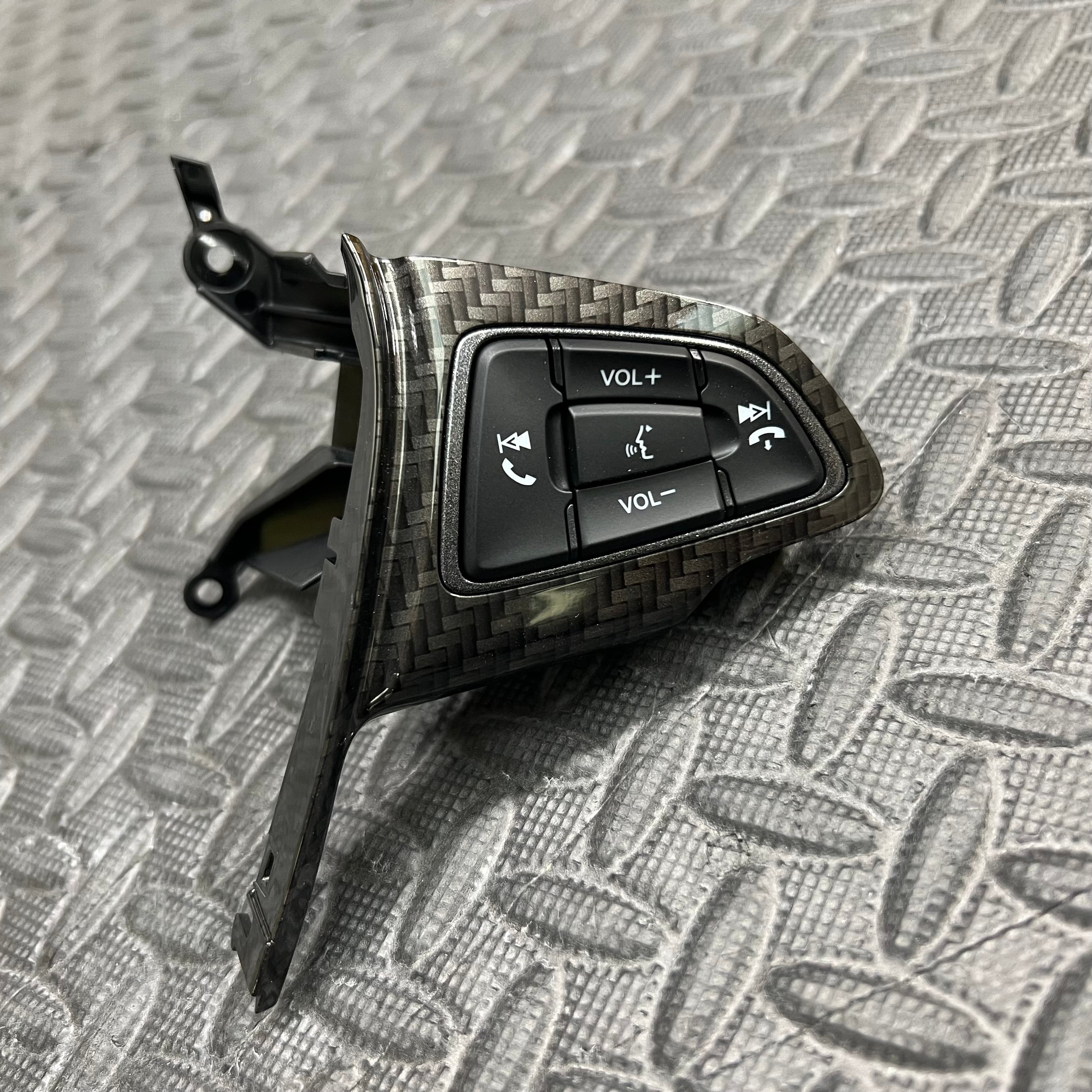 Boutons de volant Ford d'origine - Focus ST/RS MK3.5 (finitions peintes/hydrodipées)