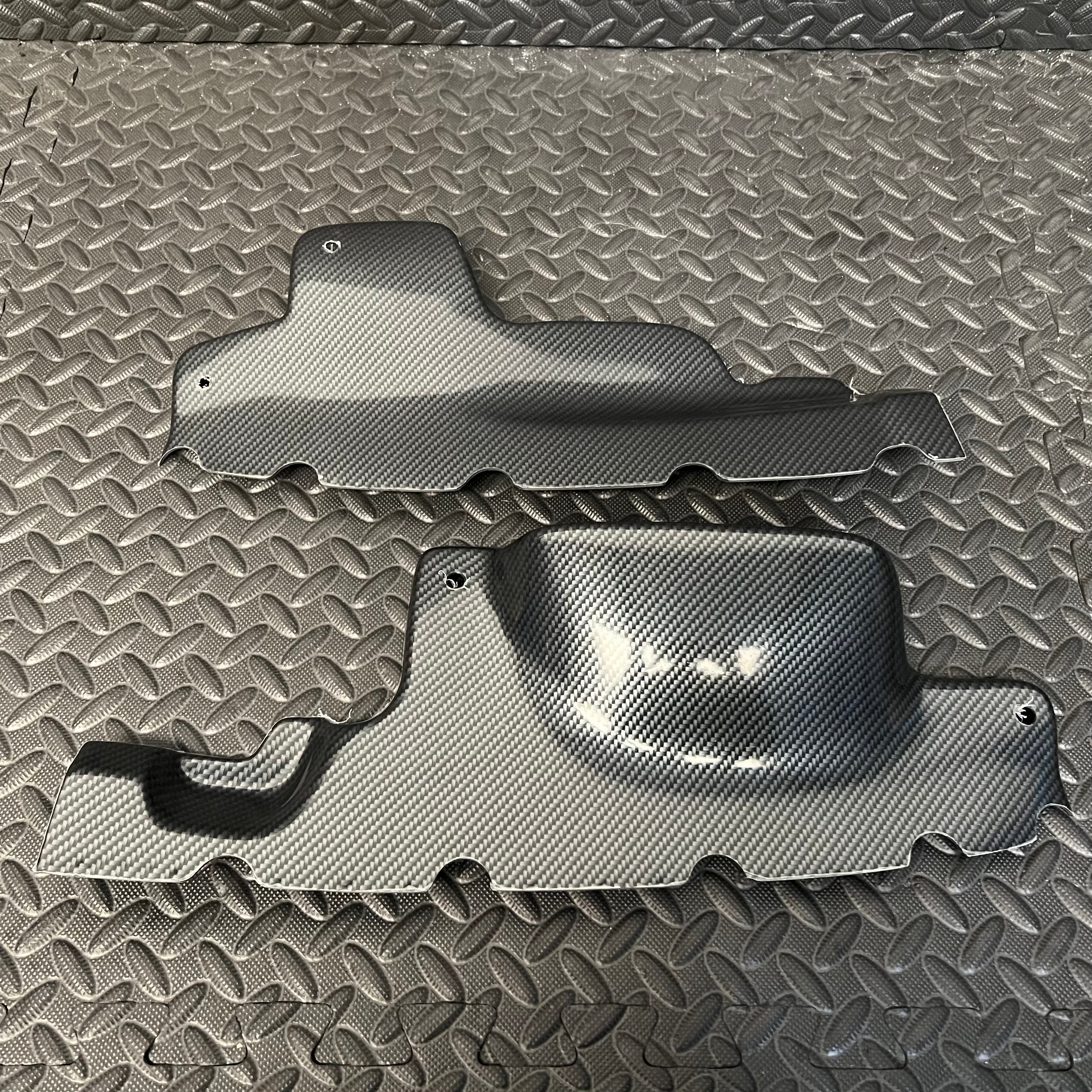 Proform Motorraum-Slam-Panel-Abdeckungen – MK7.5 Fiesta (Kunststoffoberflächen)