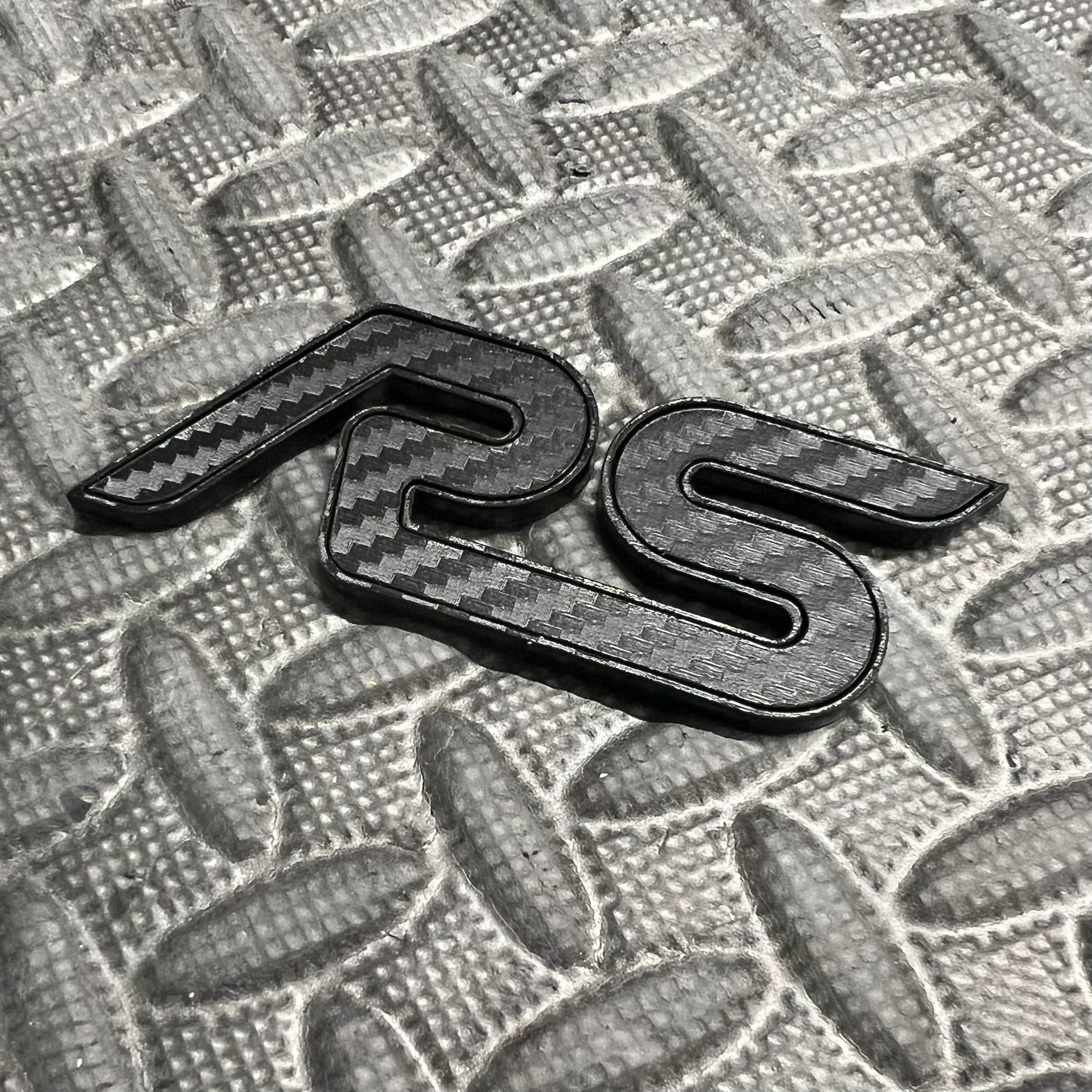 RS Performance Acryl 4D-Schriftzug