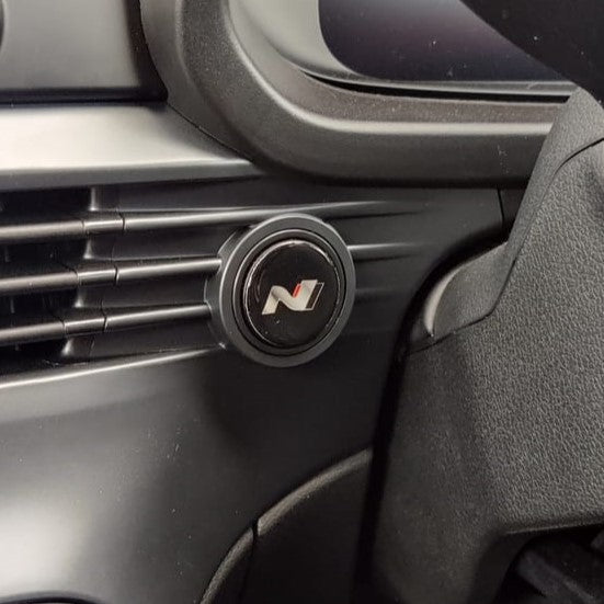 Push Start Power Button Overlay Badge - Hyundai i20N