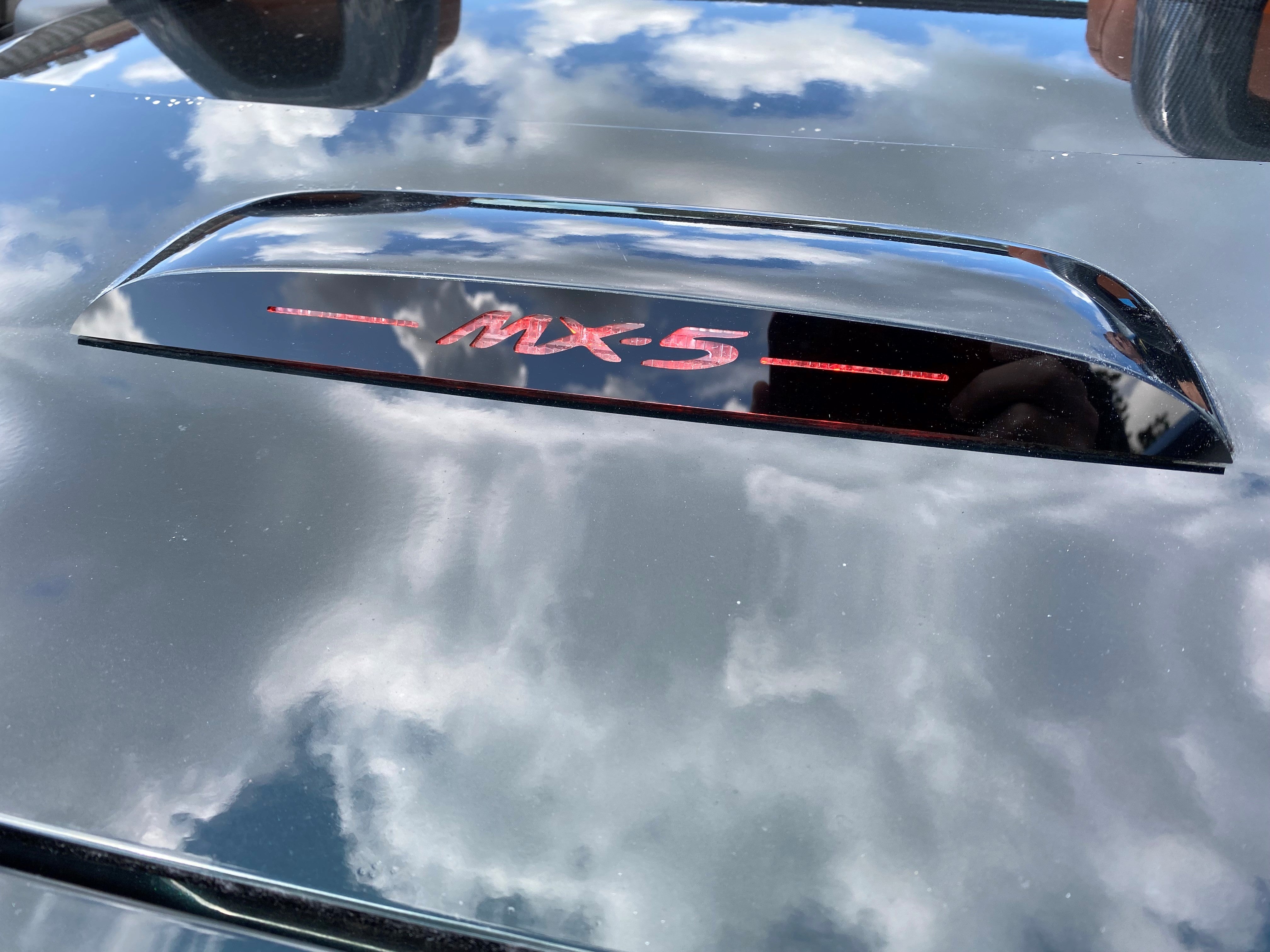 Upper Middle Brake Light Cover Plate - Mazda MX5/Miata Mk3/3.5/NC