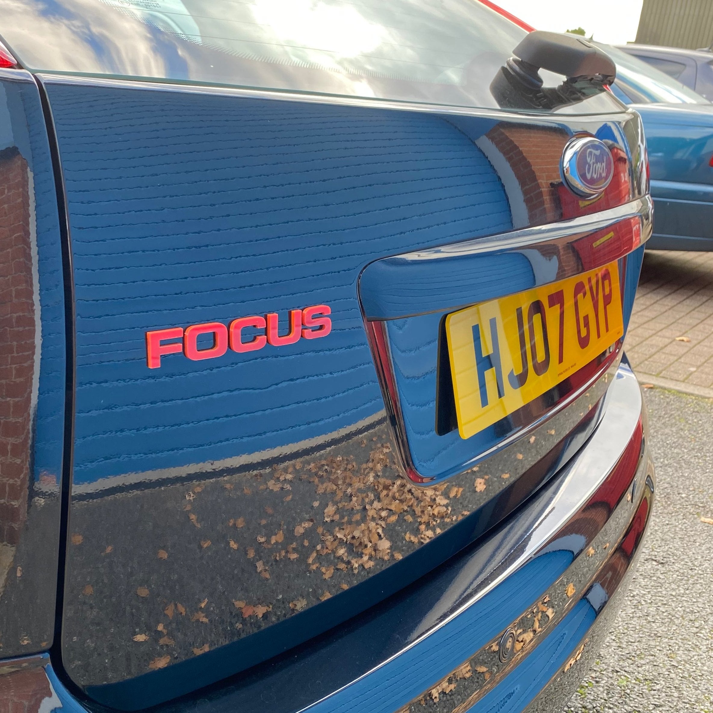 Focus 4D Acryl-Heckklappenabzeichen