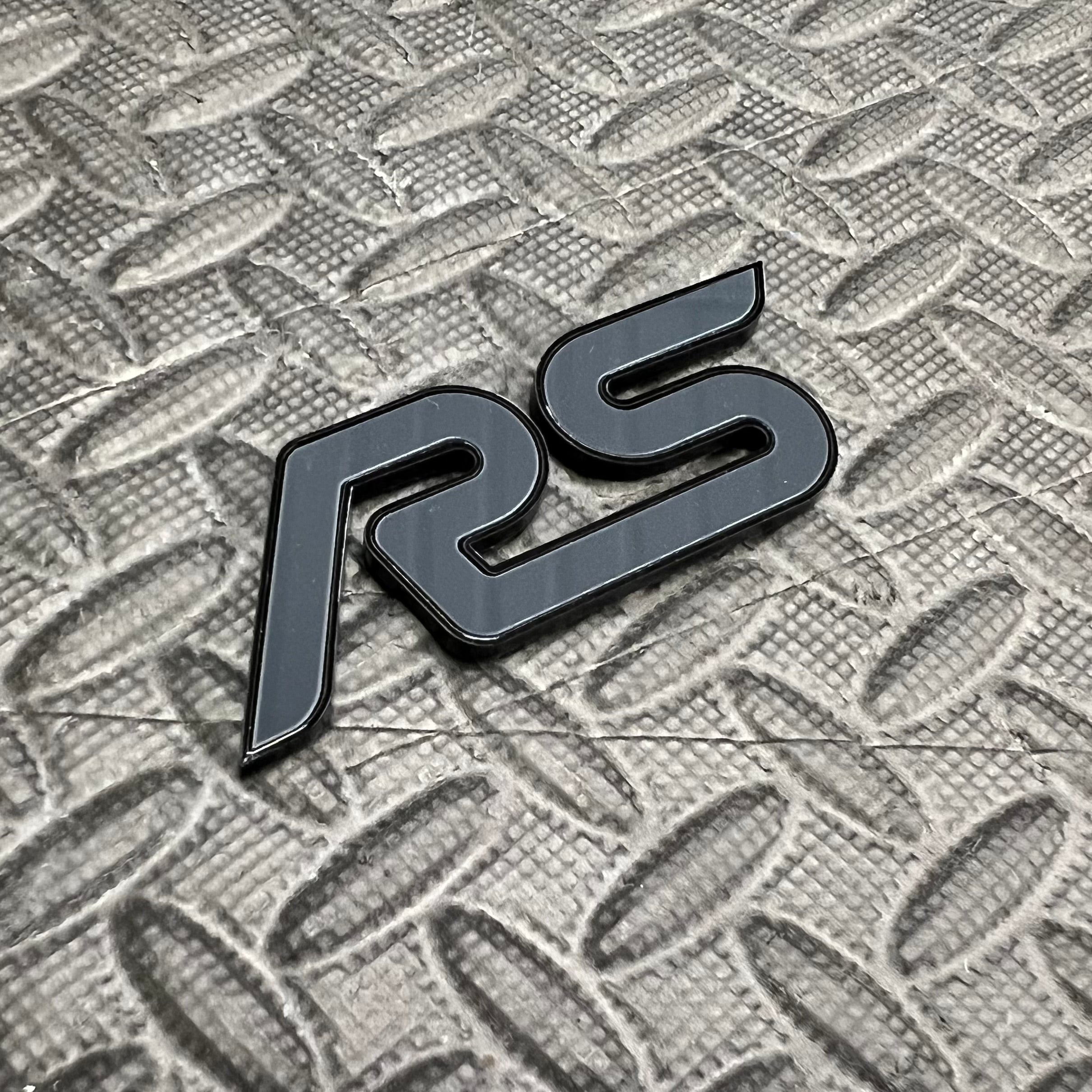 Plaque d'immatriculation Focus RS
