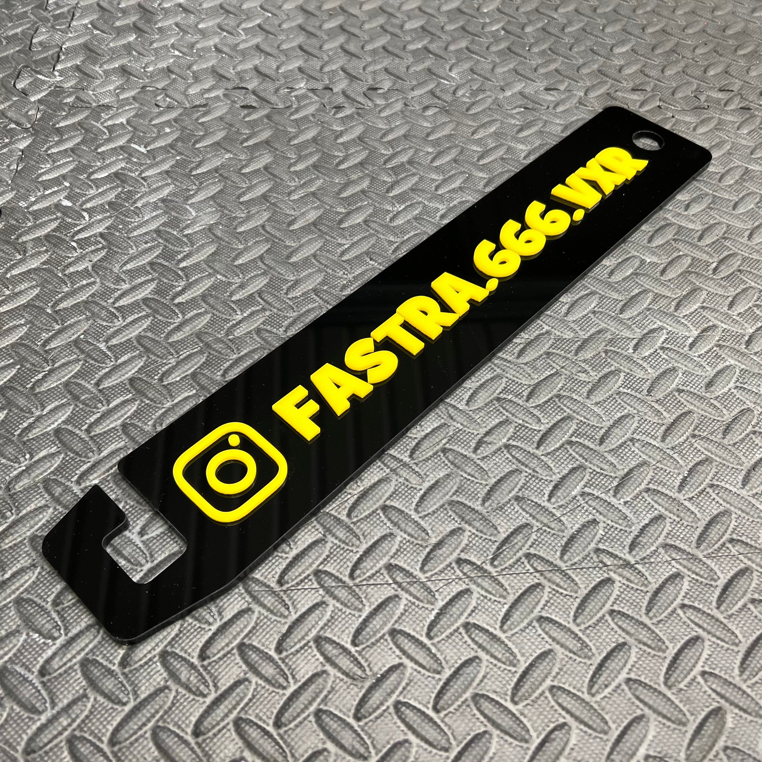 Custom Universal Bonnet Props 4D Acrylic