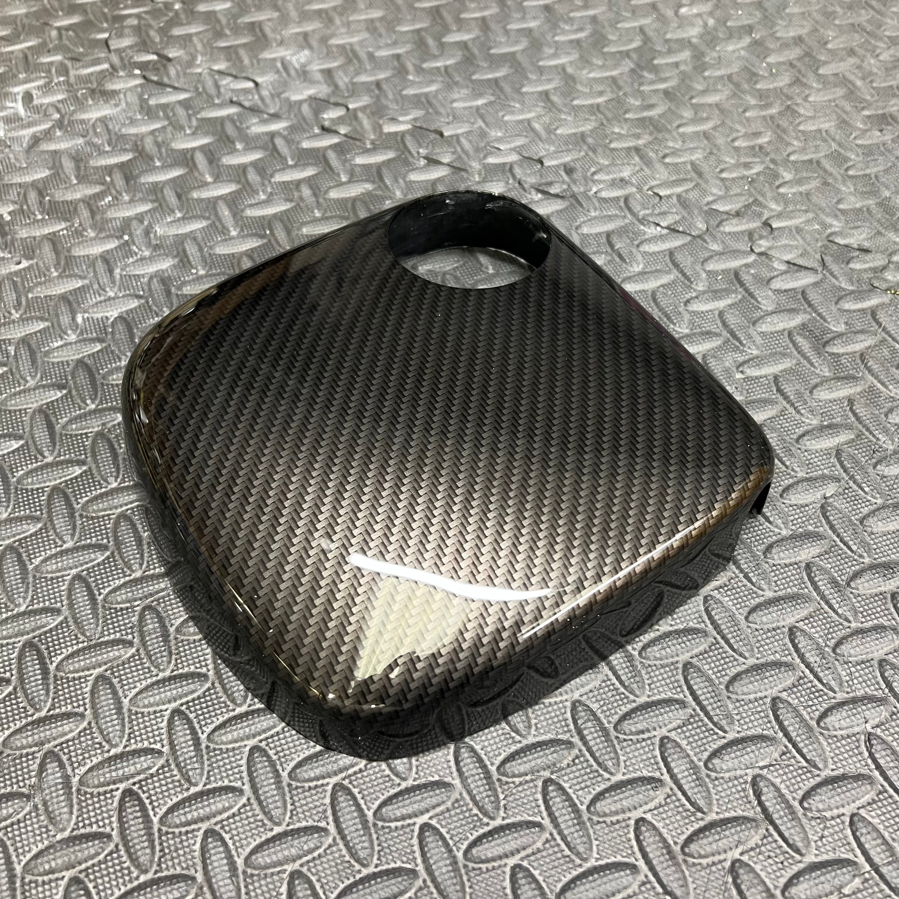 Ausverkauf – Proform-Kühlmitteltankabdeckung – Mk4/4.5 Focus (Carbonfaser-Hydrodip)