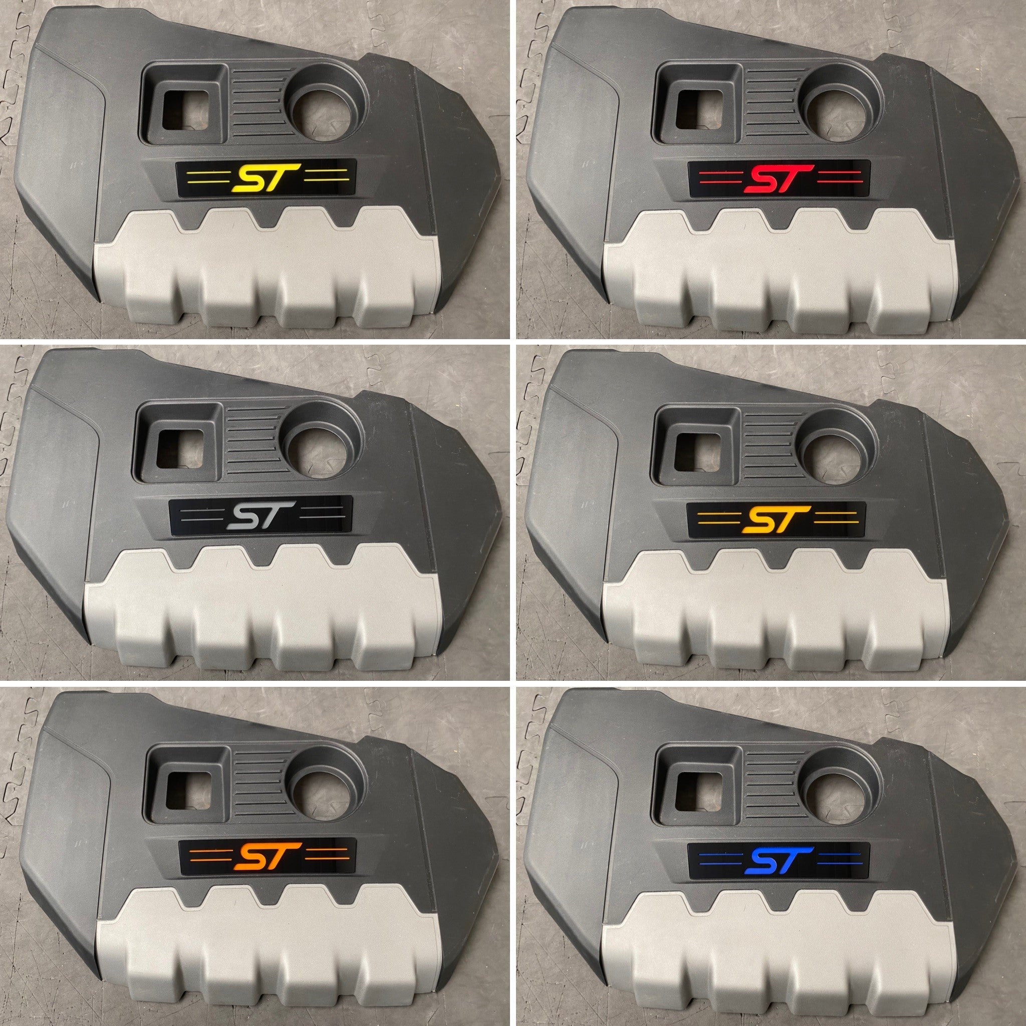 Proform Engine Cover Badge Plates - Mk3.5 Focus ST