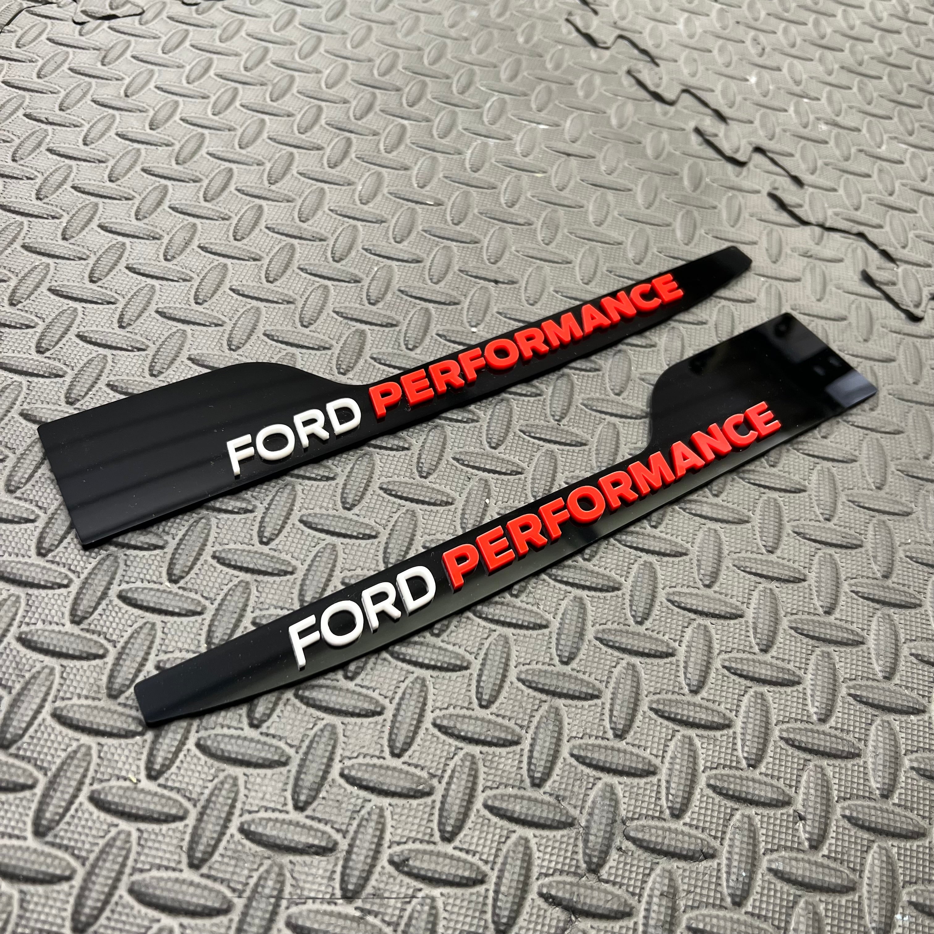 Mk7.5 Fiesta Front Door Pocket Insert Plates (Pair)