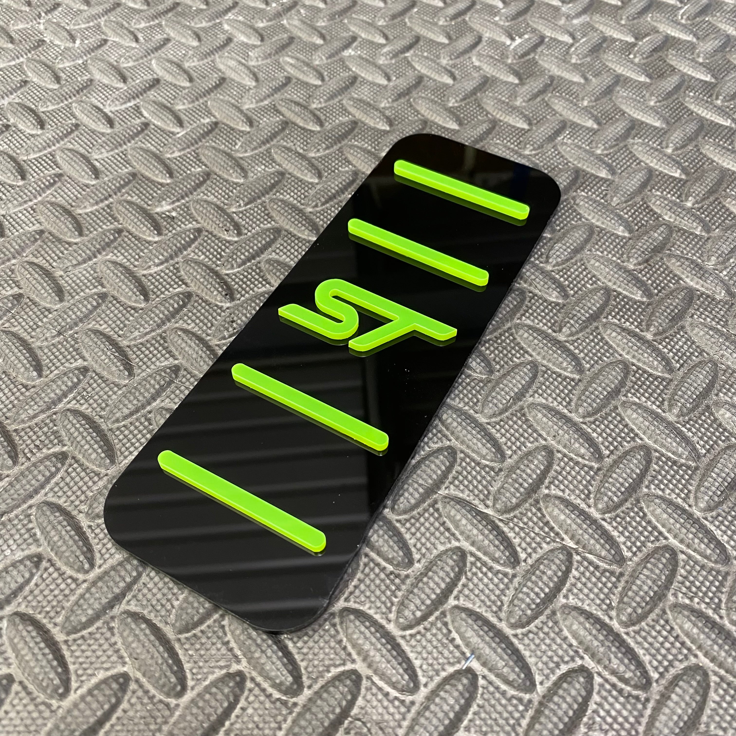 Mk7.5/Mk8/8.5 Fiesta & Mk2/2.5 Focus Dead Pedal / Foot Rest Plate (4D Acrylic)