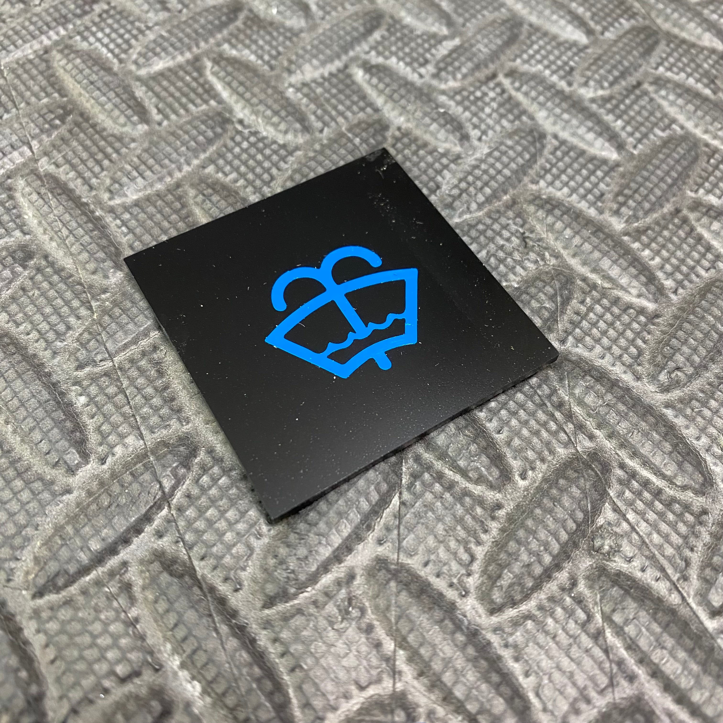 Vinyl-Aufkleber für die Unterlegscheiben-Logokappe