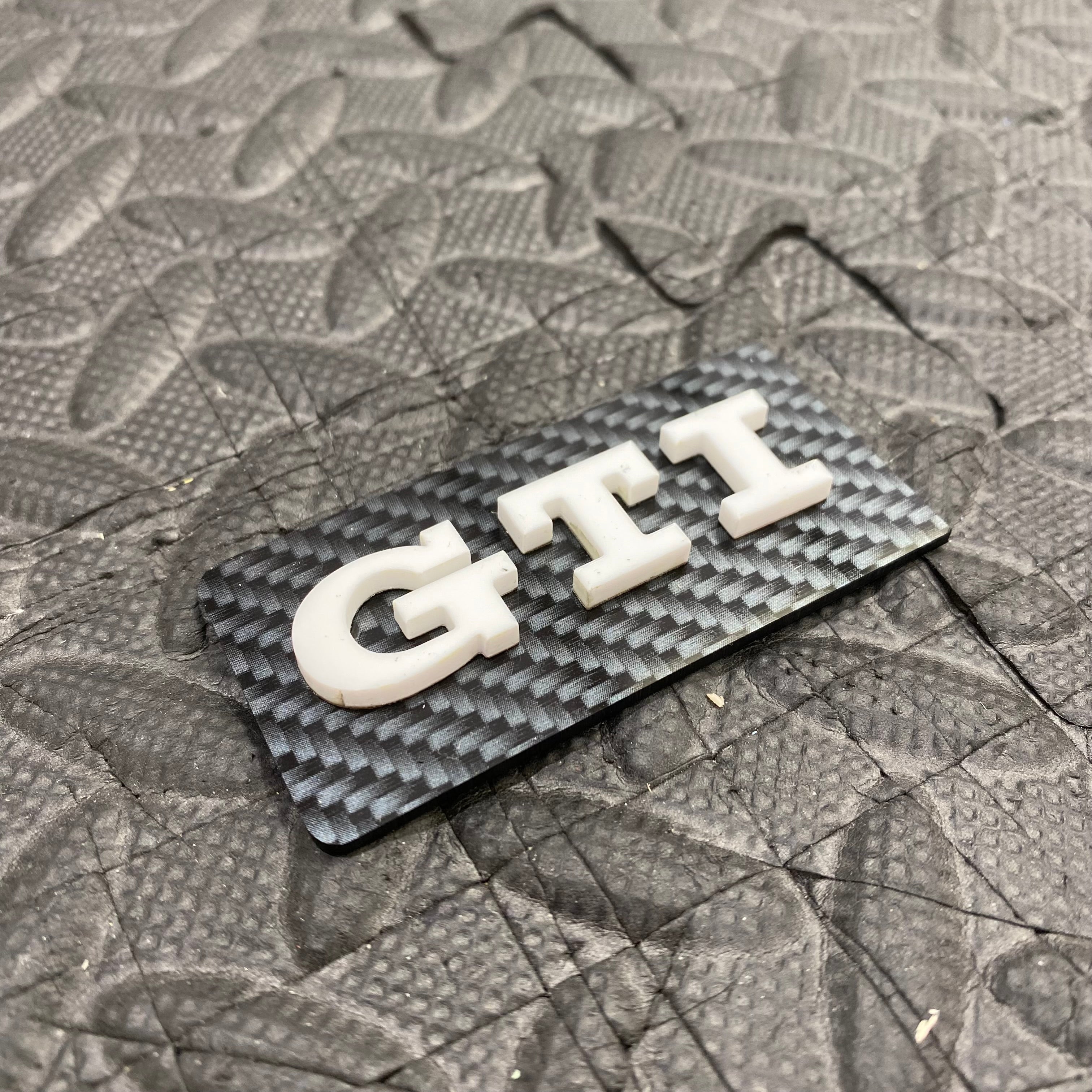 Einsatzplatte für die Mittelkonsole des Golf Mk7/7.5