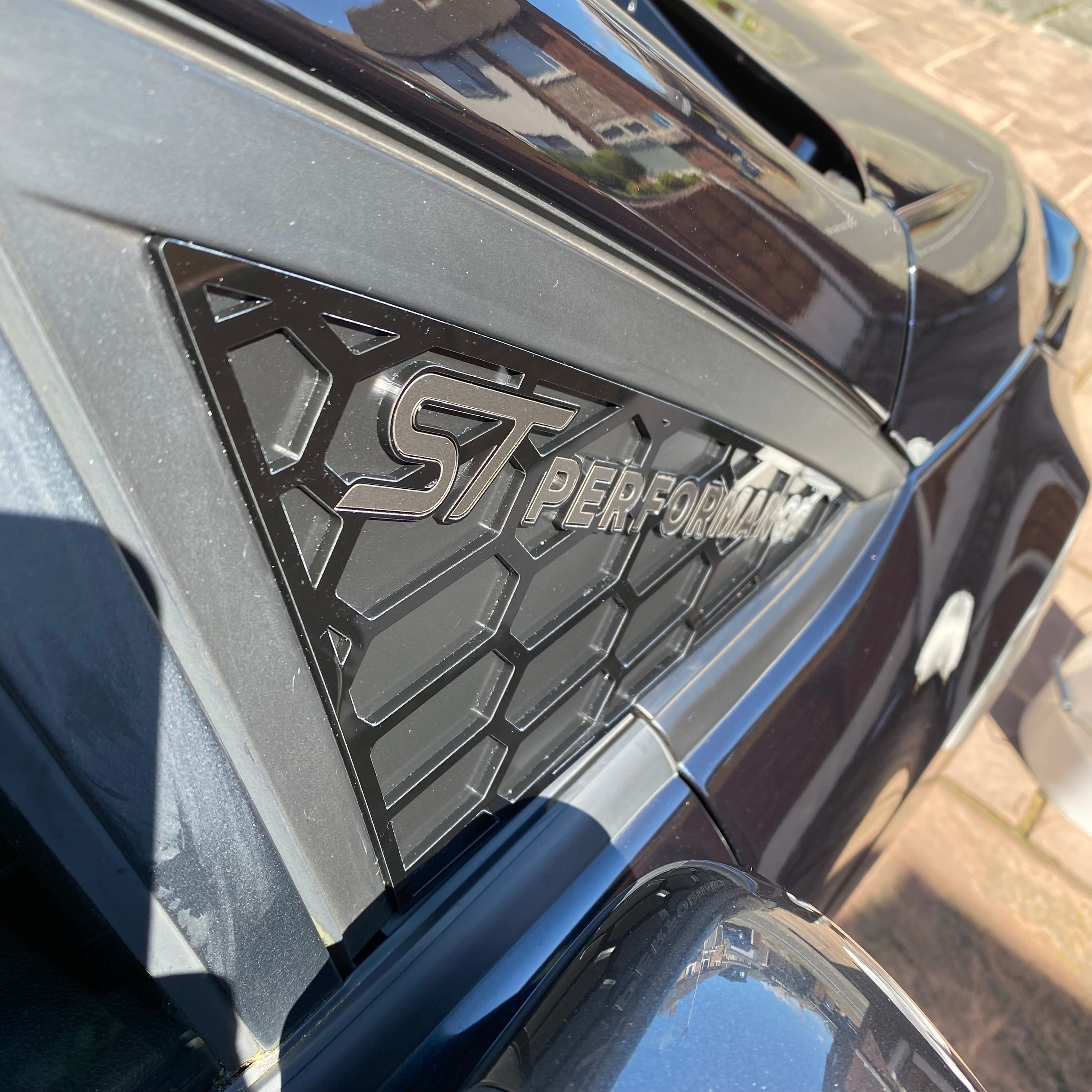 Mk7/7.5 Fiesta – Einsätze für vordere Seitenfenster (Paar)