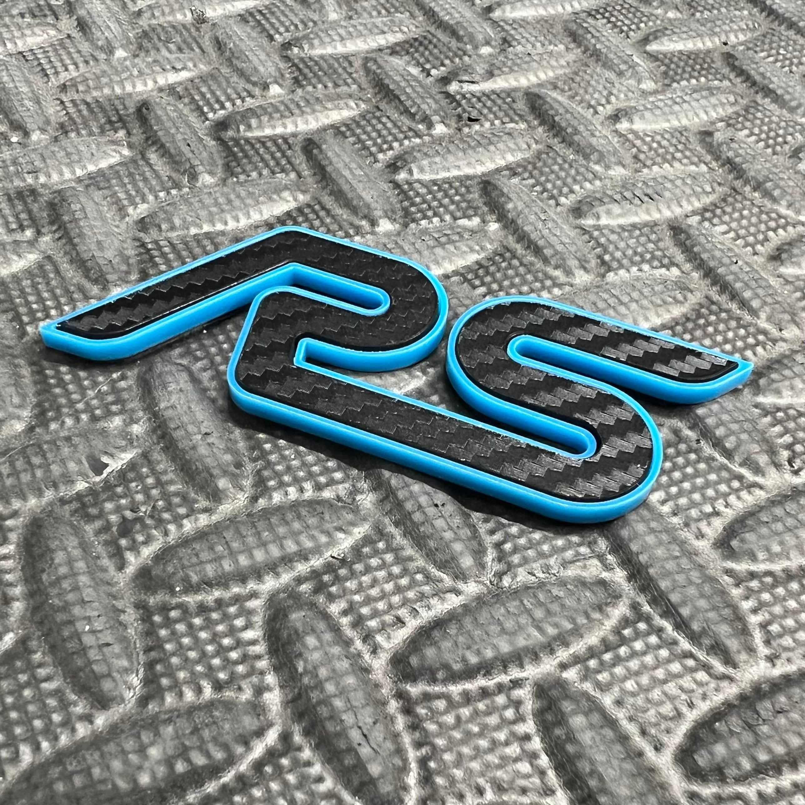 RS Performance Acryl 4D-Schriftzug