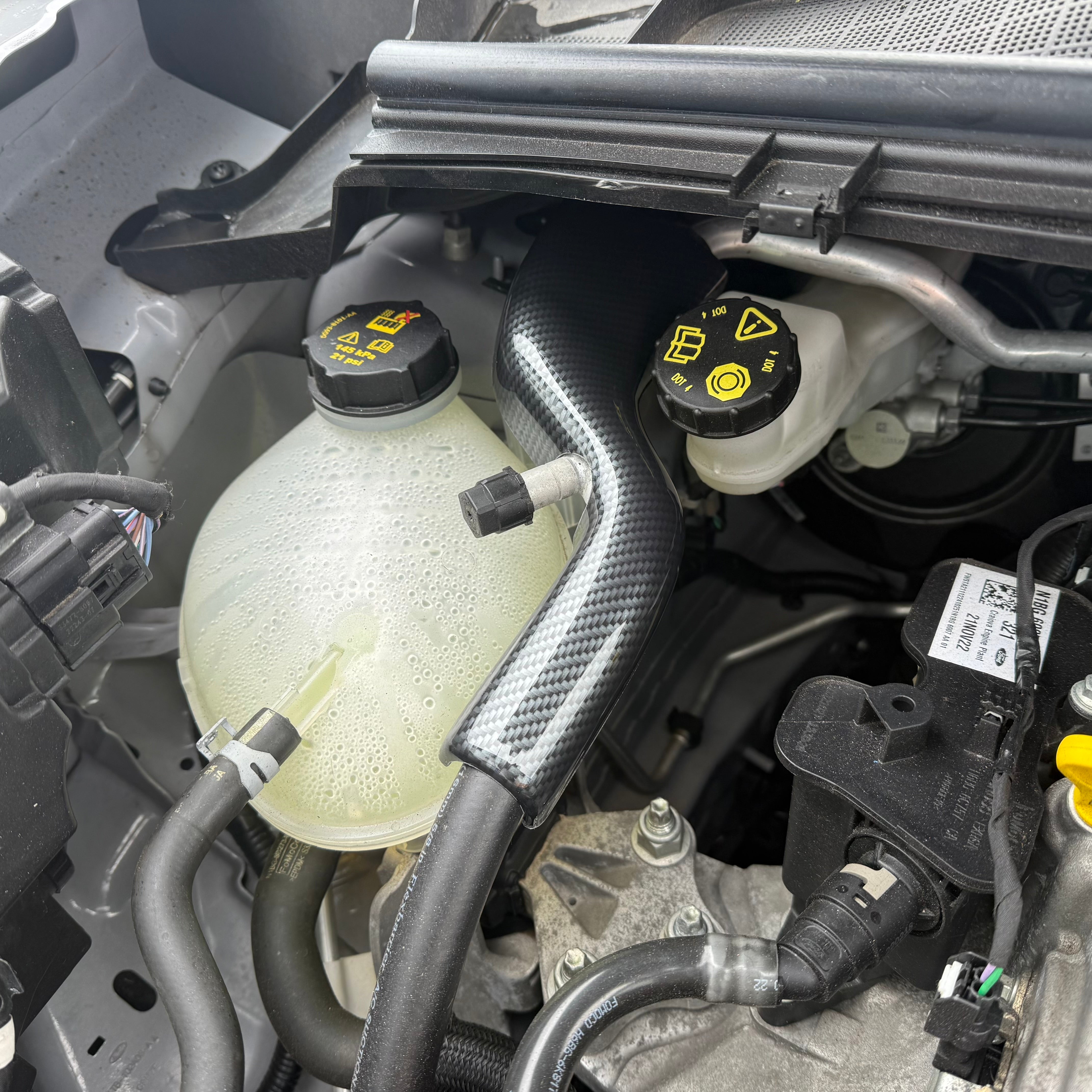 Proform Rear Air Conditioning (A/C) Cover - Mk8/8.5 Fiesta & Mk2/2.5 Puma ST-Line, Mk2/2.5 Puma ST 1.0 MHEV (Plastic Finishes)