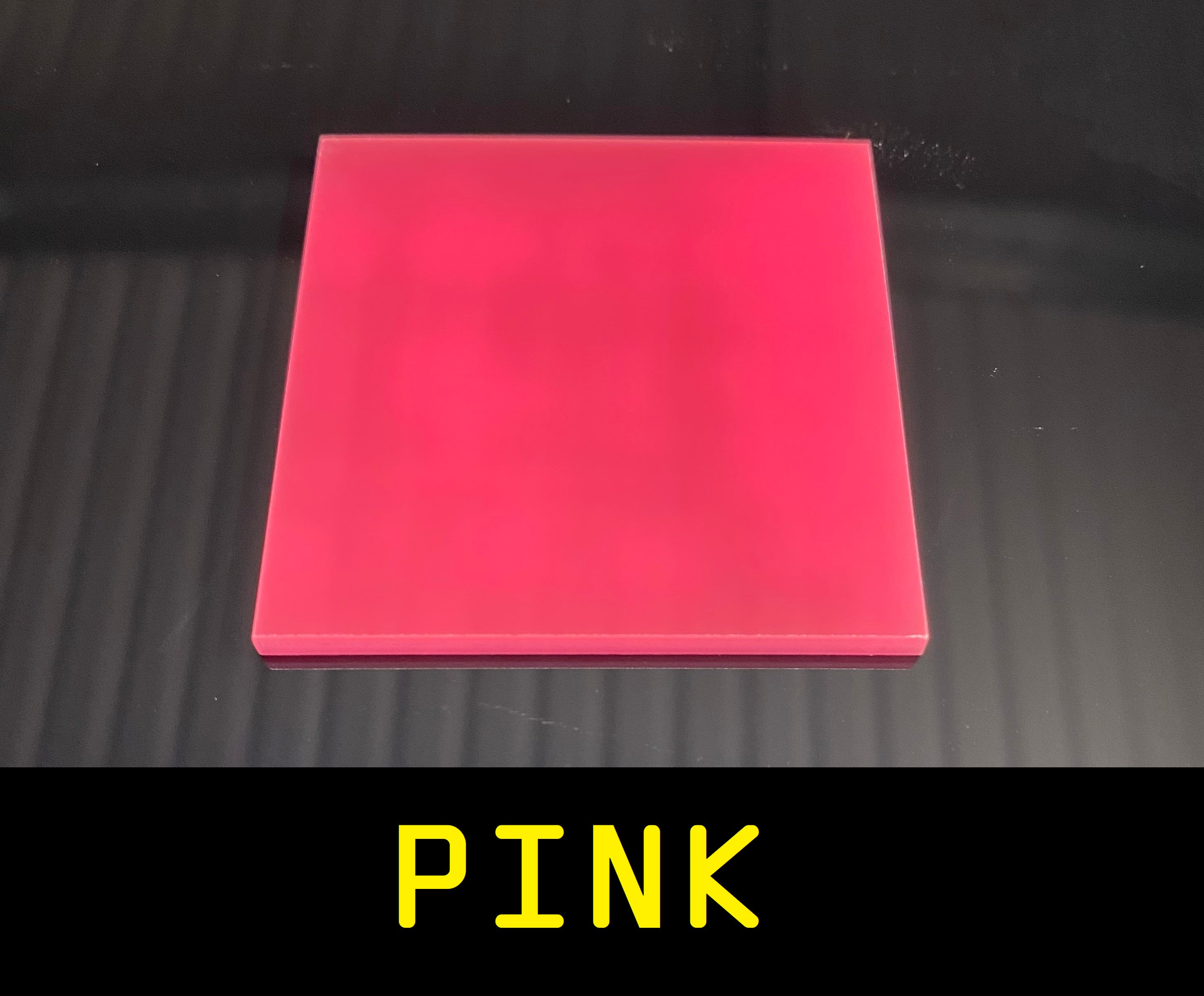 Custom Vehicle Show Plate (4D Acrylic)